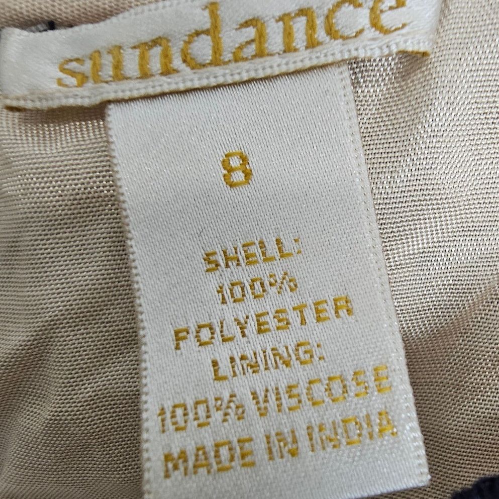 Sundry Sundance Womens Avery A-Line Dress 8 Lattice Wedding Guest Size M / US 6-8 / IT 42-44 - 6 Thumbnail