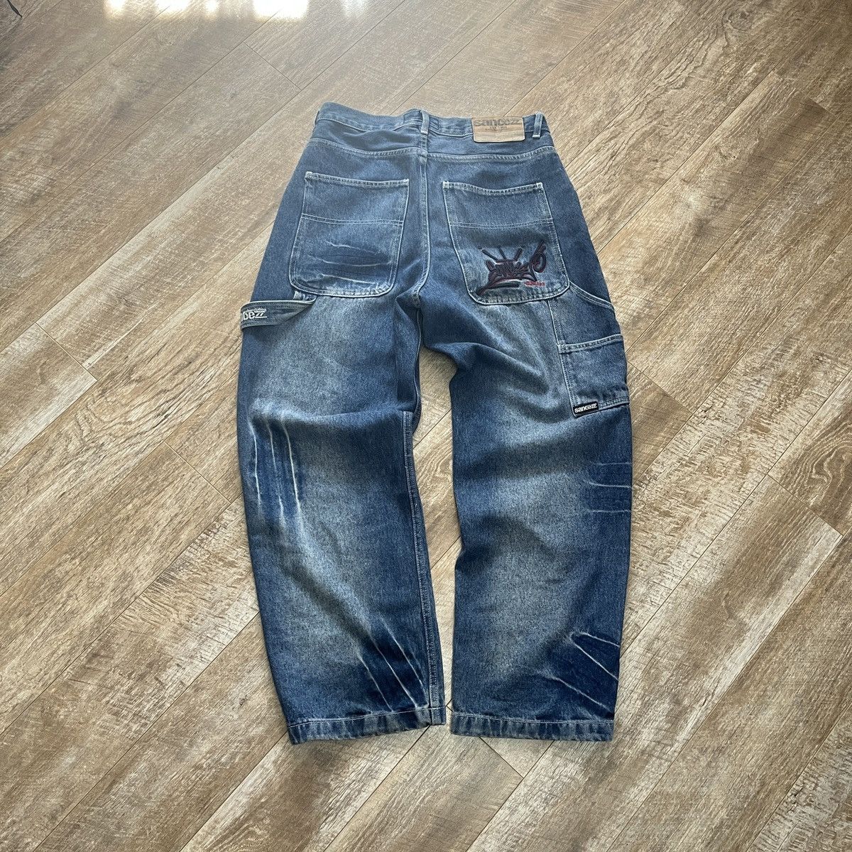 image of Jnco Style Vintage Baggy Carpenter Jeans in Blue, Men's (Size 31)