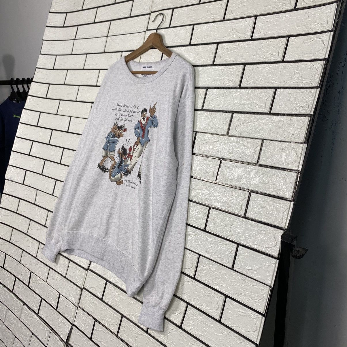 Hysteric Glamour Vintage Sweatshirt Captain Santa Big Logo Size US L / EU 52-54 / 3 - 3 Thumbnail
