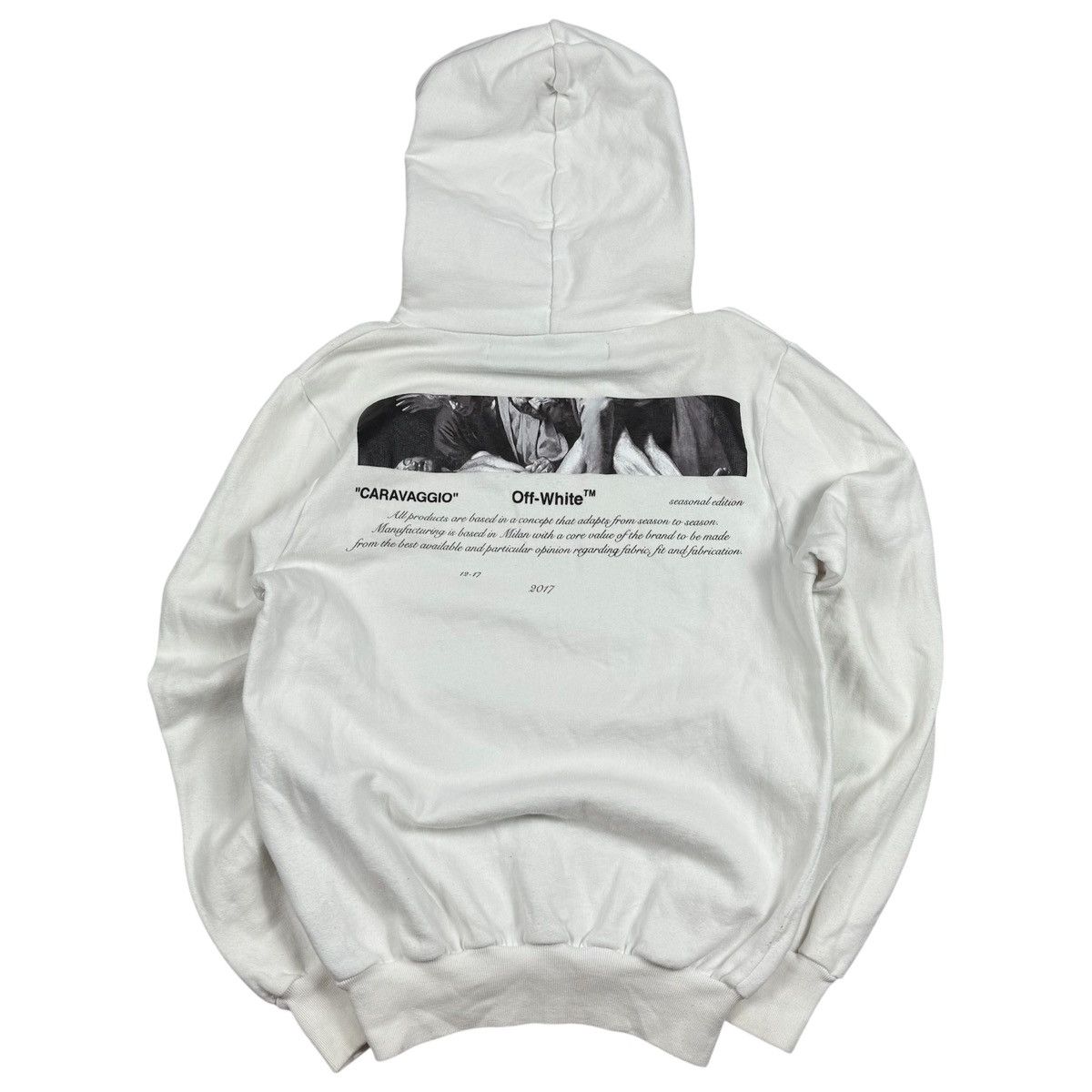 Off-White OFF-WHITE 02 Caravaggio ‘White’ Hoodie Size US XS / EU 42 / 0 - 5 Thumbnail