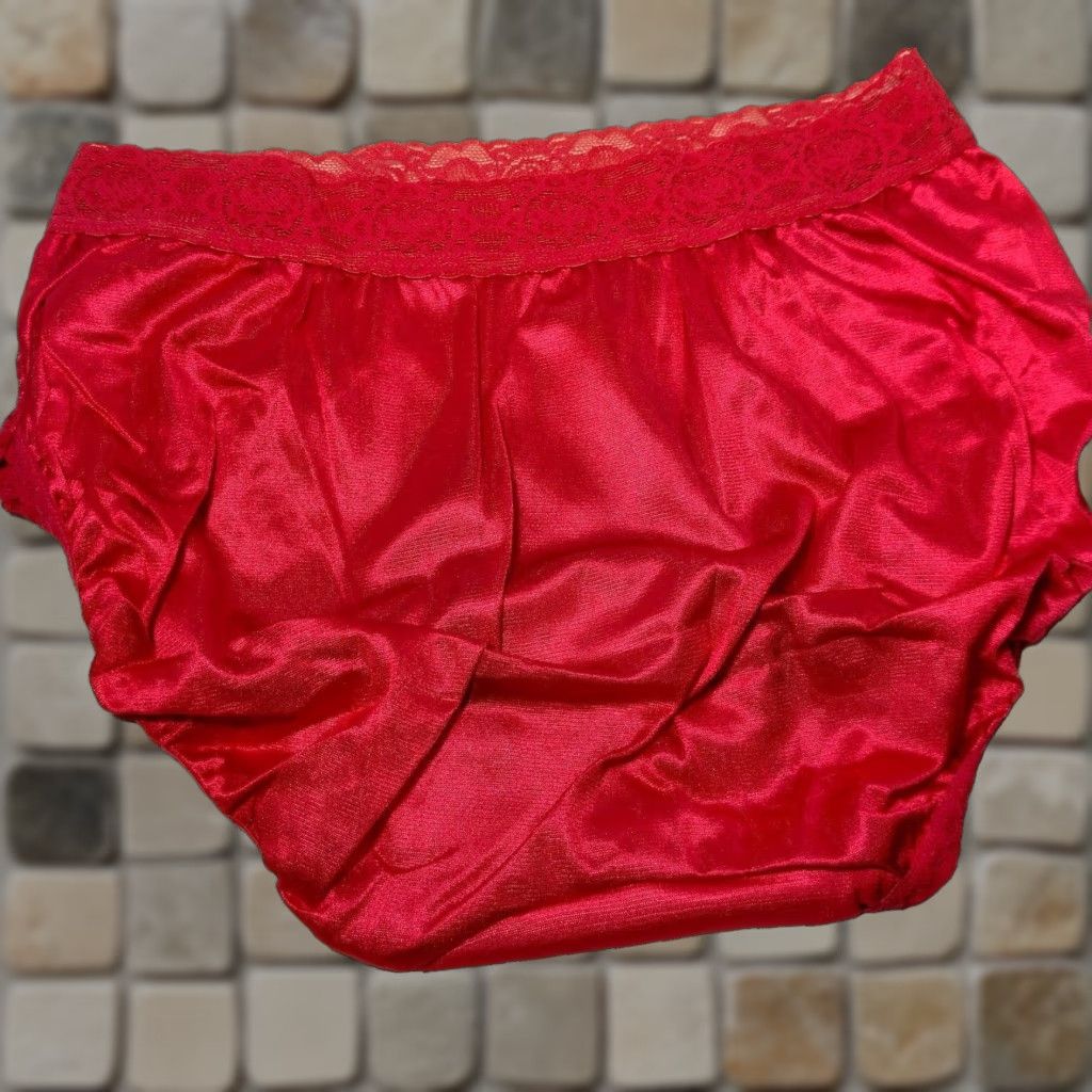 Vintage VINTAGE Lane Bryant Panties underwear Womens Brief Lace Pink Nylon 7 NOS Sexy Intimate 90s Women's Panties Size 36" / US 14 / IT 50 - 1 Thumbnail
