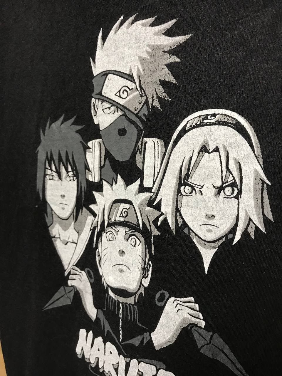 Anime 🔥 Naruto Sasuke Kakashi Anime Manga Vintage T Shirt Movie Size US M / EU 48-50 / 2 - 7 Thumbnail