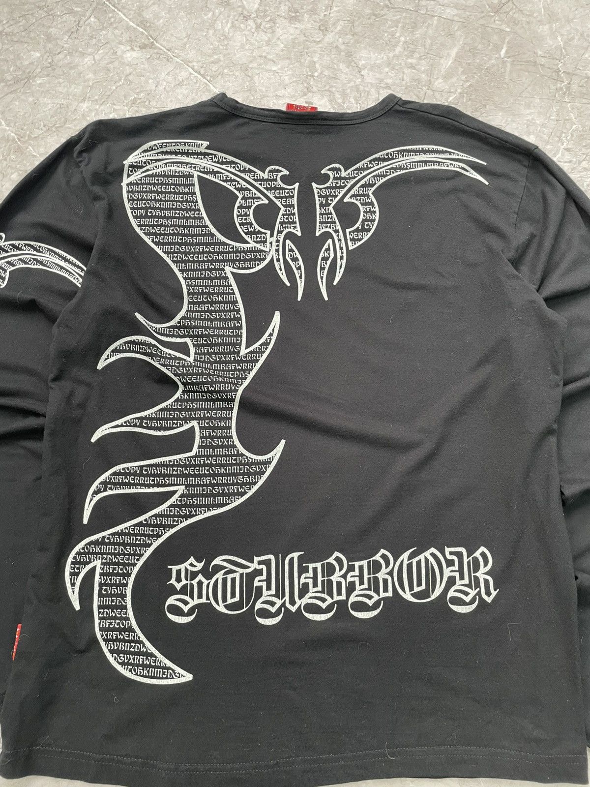 Diesel × Vintage VINTAGE PUNK TRIBAL HYPE LONG SLEEVE TEE HYPE RARE DIESEL Size US M / EU 48-50 / 2 - 3 Thumbnail