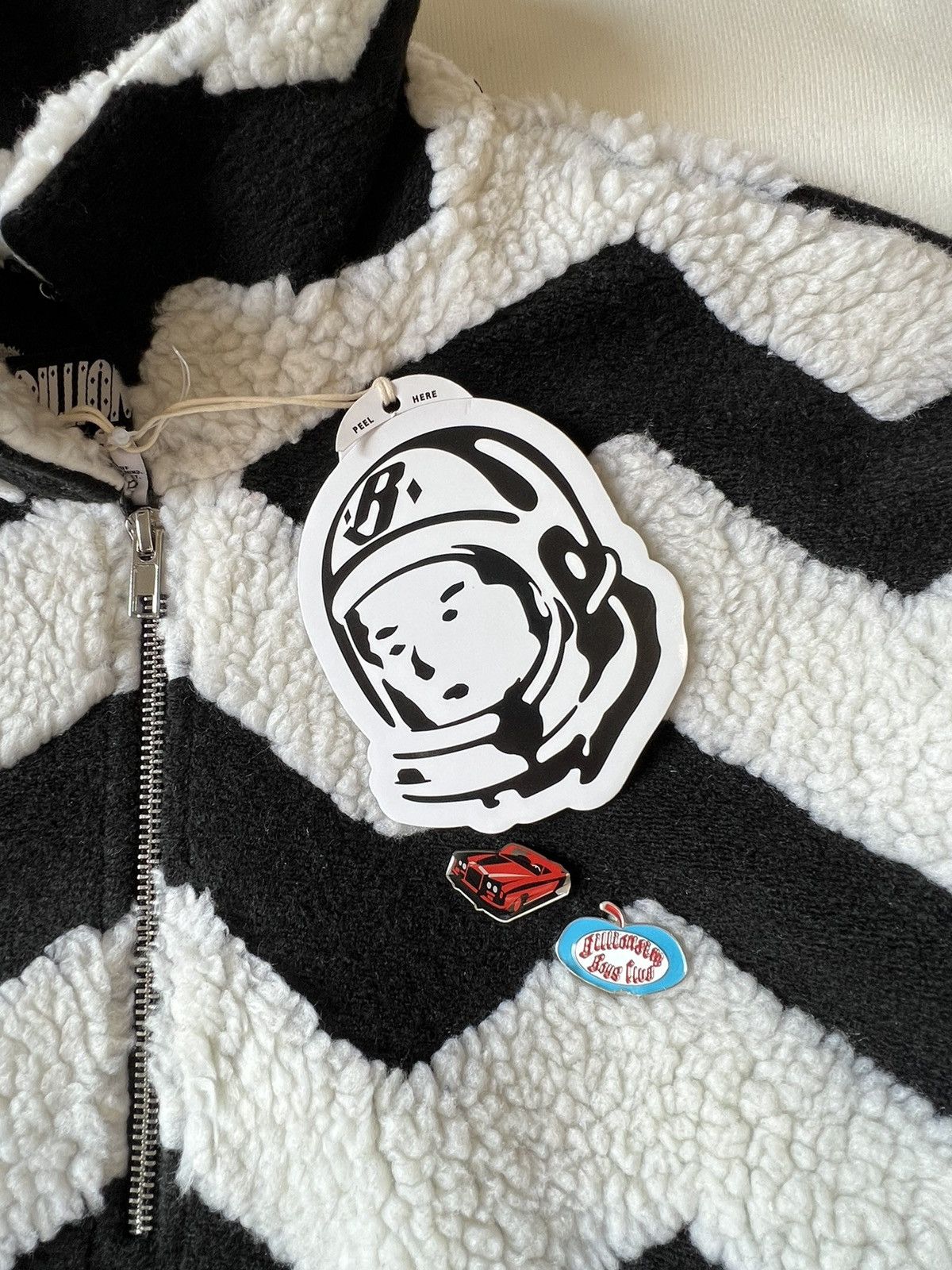 Billionaire Boys Club BBC half zip pins fleece jacket L Size US L / EU 52-54 / 3 - 3 Thumbnail
