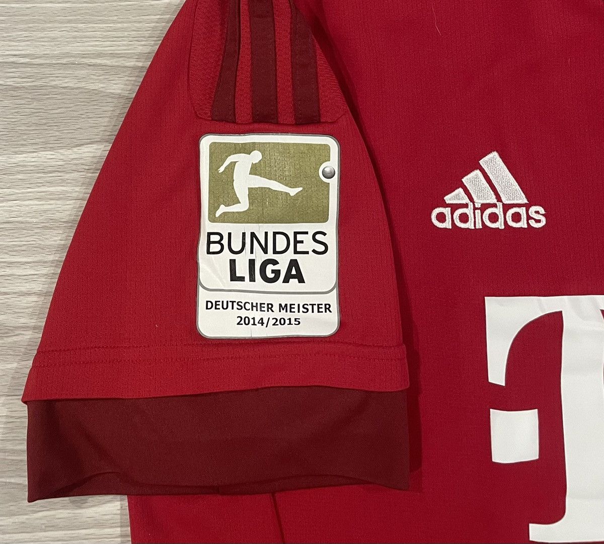 Adidas Adidas 2014 Bayern Munich Gotze #19 Soccer Jersey Mens Large Size US L / EU 52-54 / 3 - 6 Thumbnail