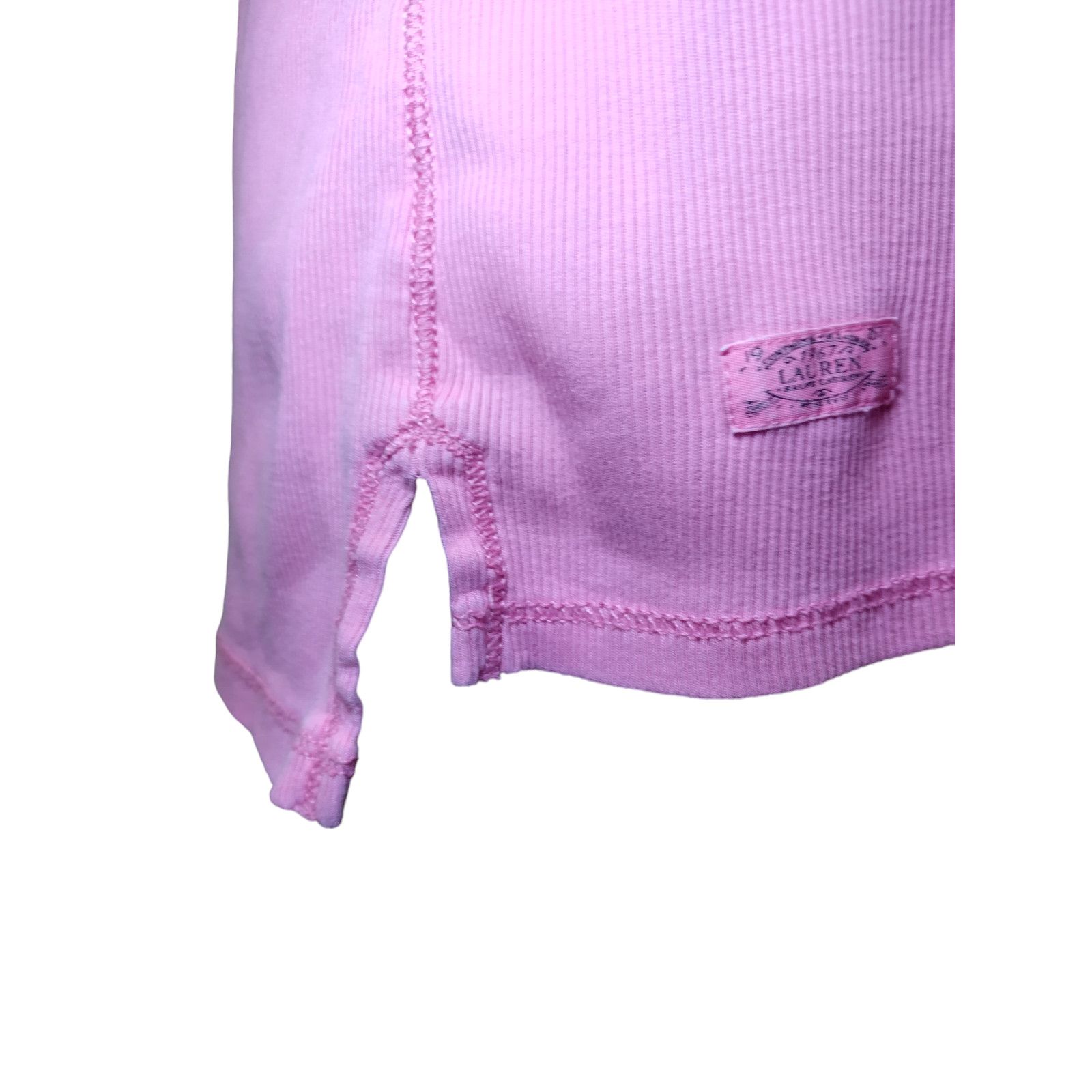 Lauren Ralph Lauren Lauren Ralph Lauren Womens Lace Up Blouse Top Knit Pink XL Size XL / US 12-14 / IT 48-50 - 5 Thumbnail