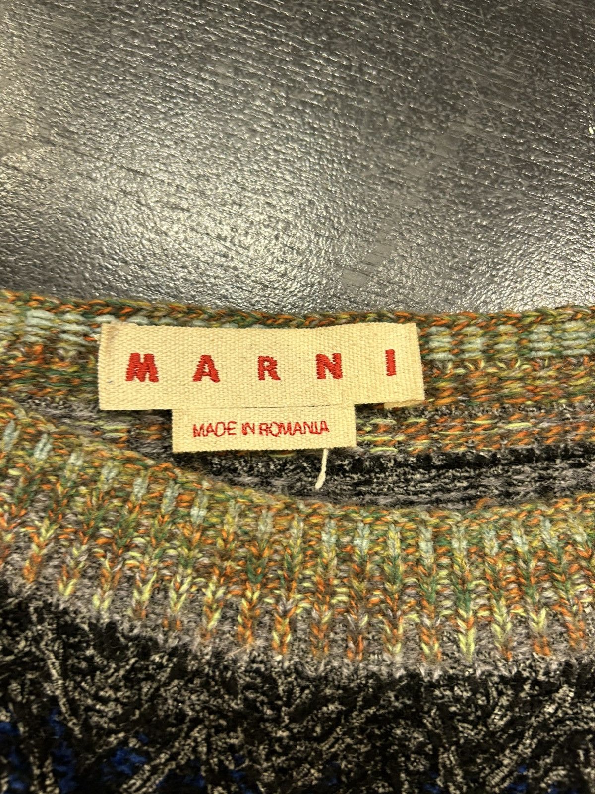 Marni Marni Multi Colored Sweater Size US L / EU 52-54 / 3 - 3 Thumbnail