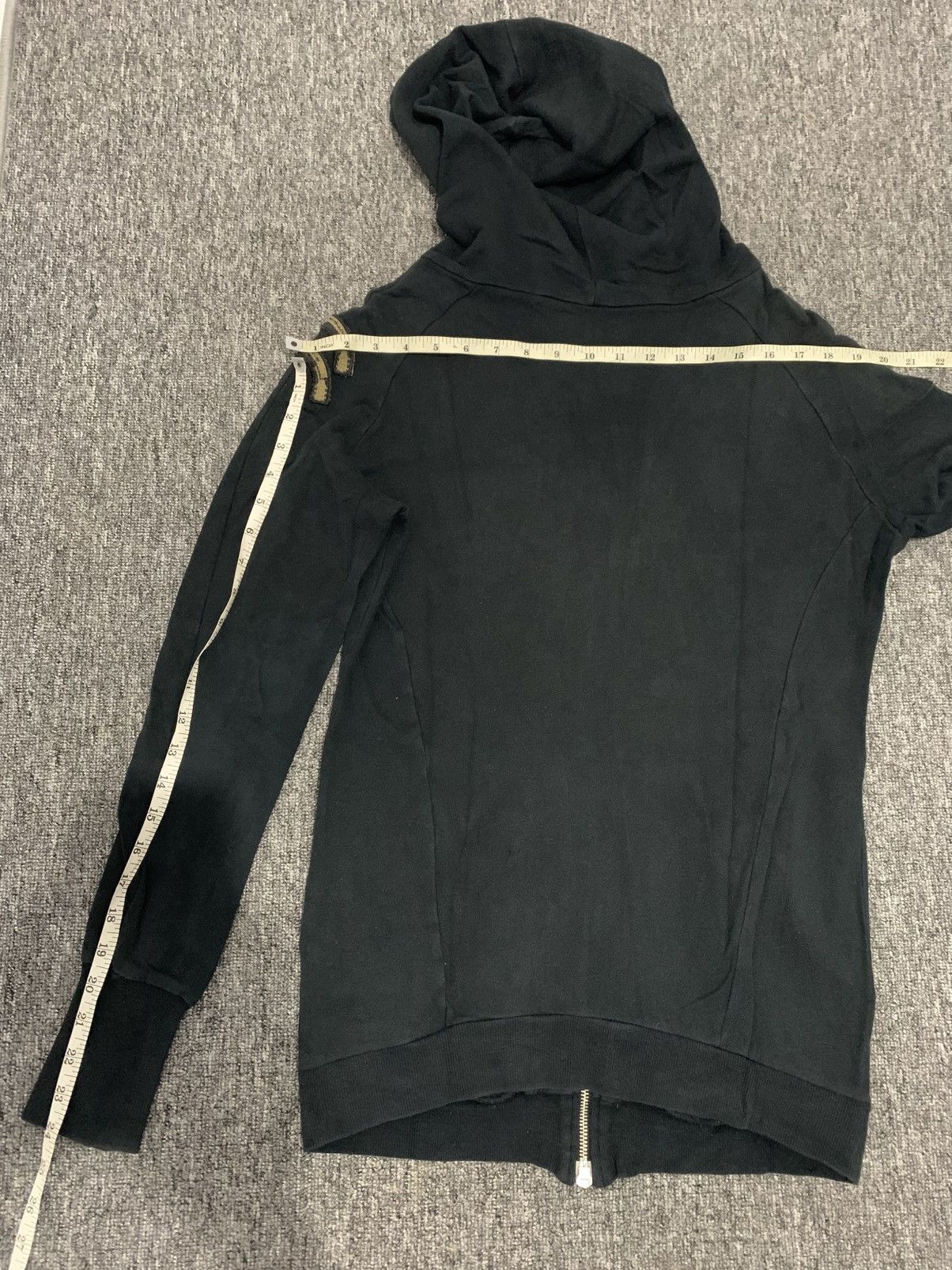 Isamu Katayama Backlash Cloud Nine Skulls Full Black Zip Up Hoodie Size US M / EU 48-50 / 2 - 9 Thumbnail