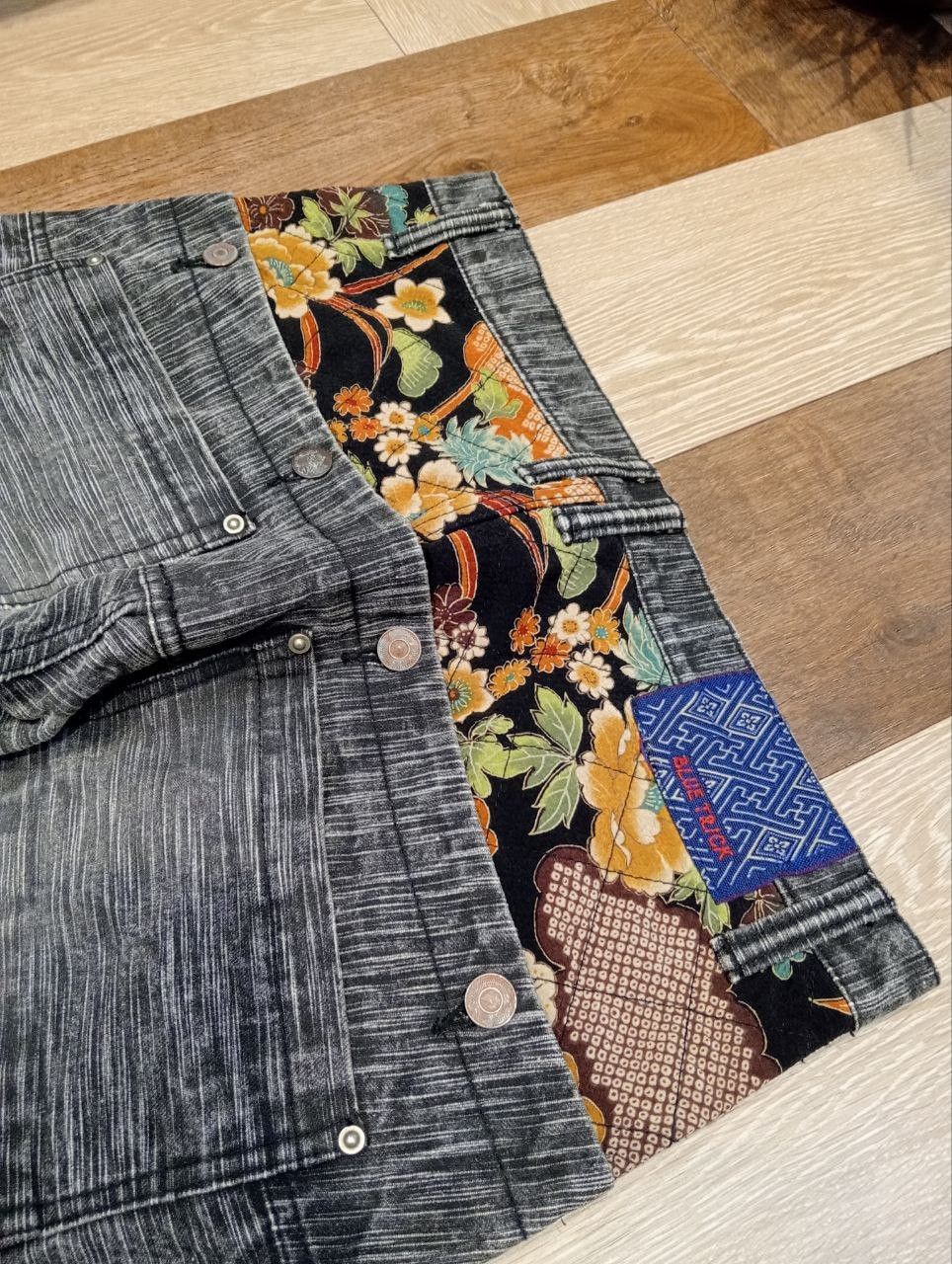 Japanese Brand JAPANESE BLUE TRICK SUKAJAN DENIM PANTS Size US 34 / EU 50 - 11 Thumbnail