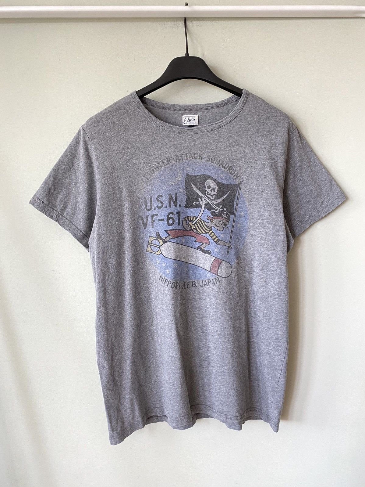 Edwin × Japanese Brand × Vintage Edwin Vintage pirates T-shirt Size US M / EU 48-50 / 2 - 1 Thumbnail