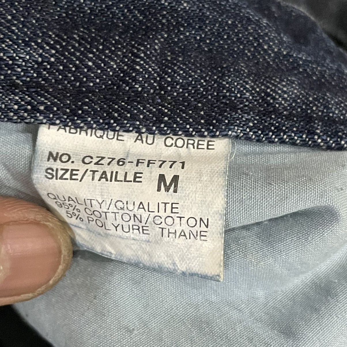 If Six Was Nine × Le Grande Bleu (L.G.B.) × Tornado Mart Cabane de Zucca Distressed Denim Yohji/Comme-Inspired Jeans Size US 32 / EU 48 - 8 Thumbnail
