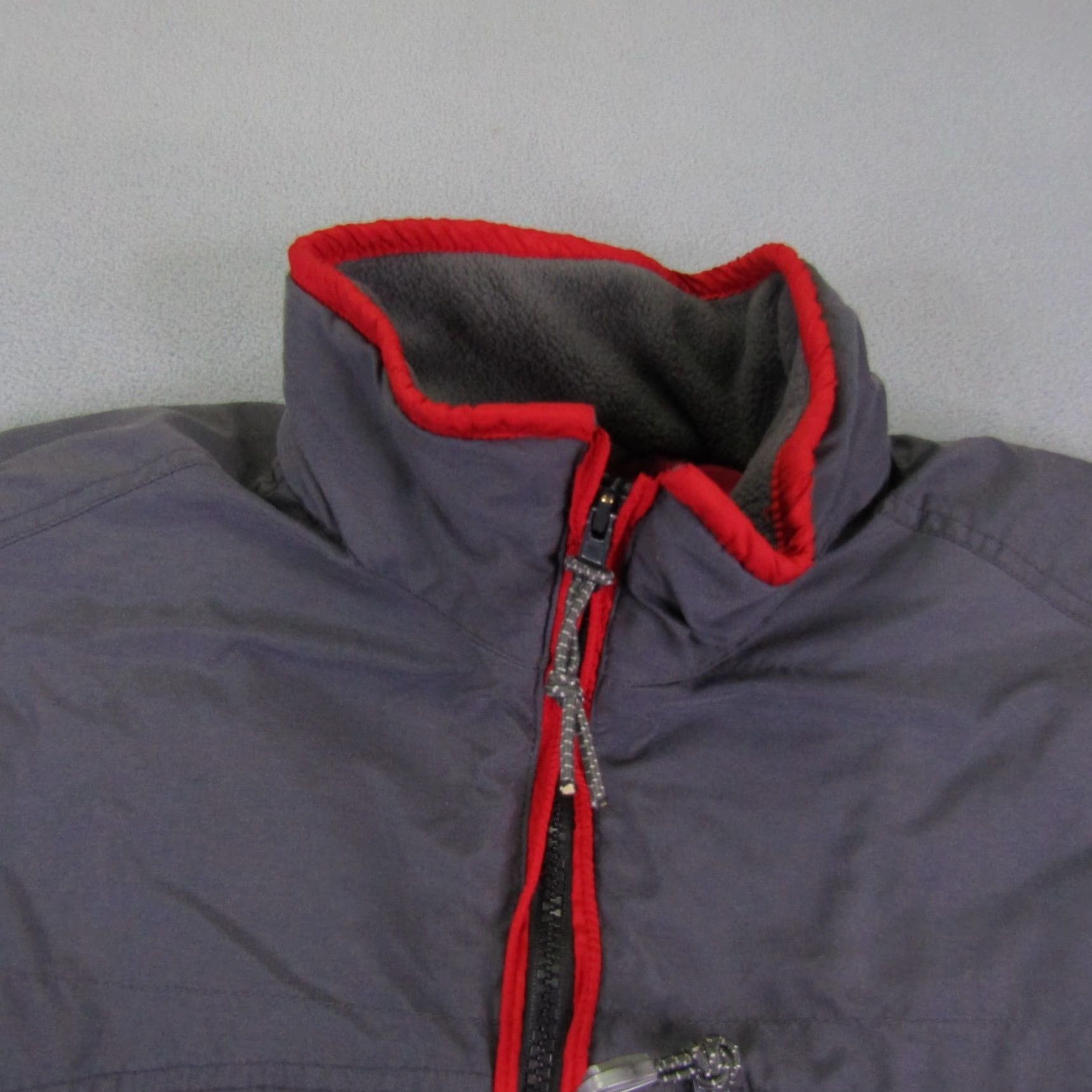 Vintage Nagano Jacket Mens Large Gray Fleece Lined Waterproof Winter Ski Snowboard Coat Storm Windproof Pockets Zipper Regular L Mens Size US L / EU 52-54 / 3 - 2 Thumbnail