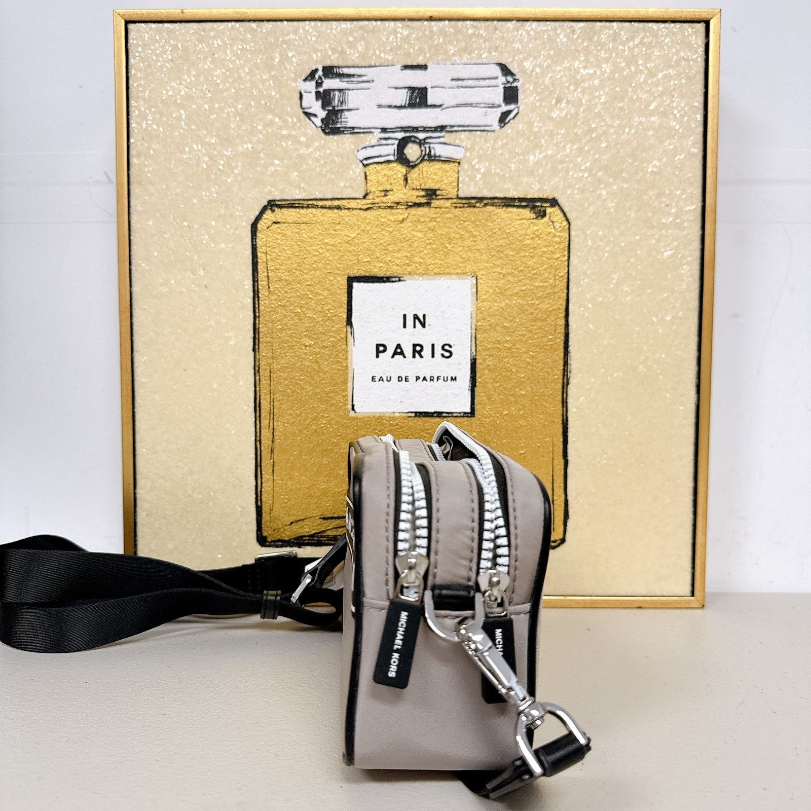 Michael Kors Michael Kors 35H9SY9C5C Kenly Small Camera Crossbody Bag Size ONE SIZE - 3 Thumbnail
