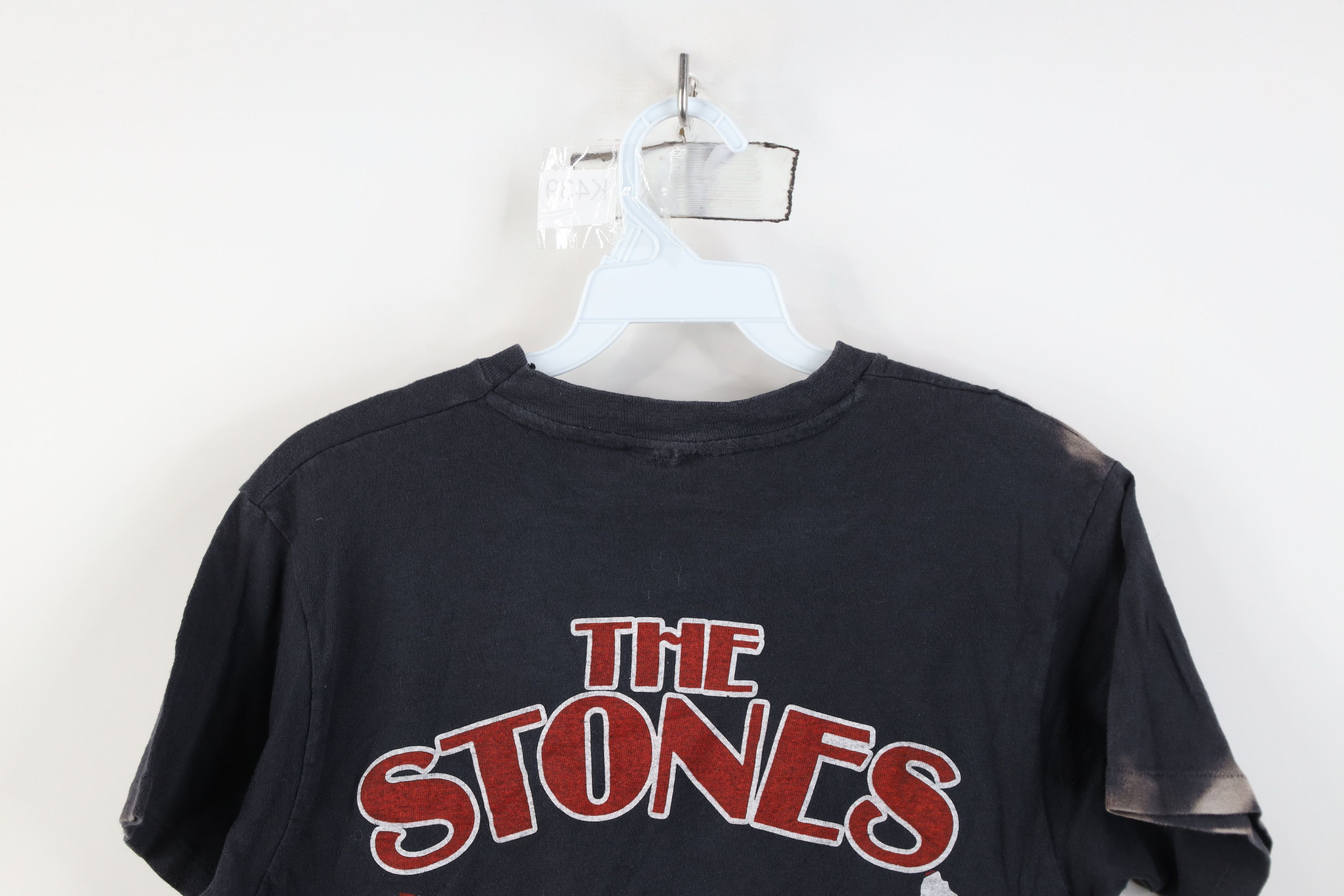 Vintage Vintage 80s American Tour The Rolling Stones Band T-Shirt Size US M / EU 48-50 / 2 - 15 Thumbnail