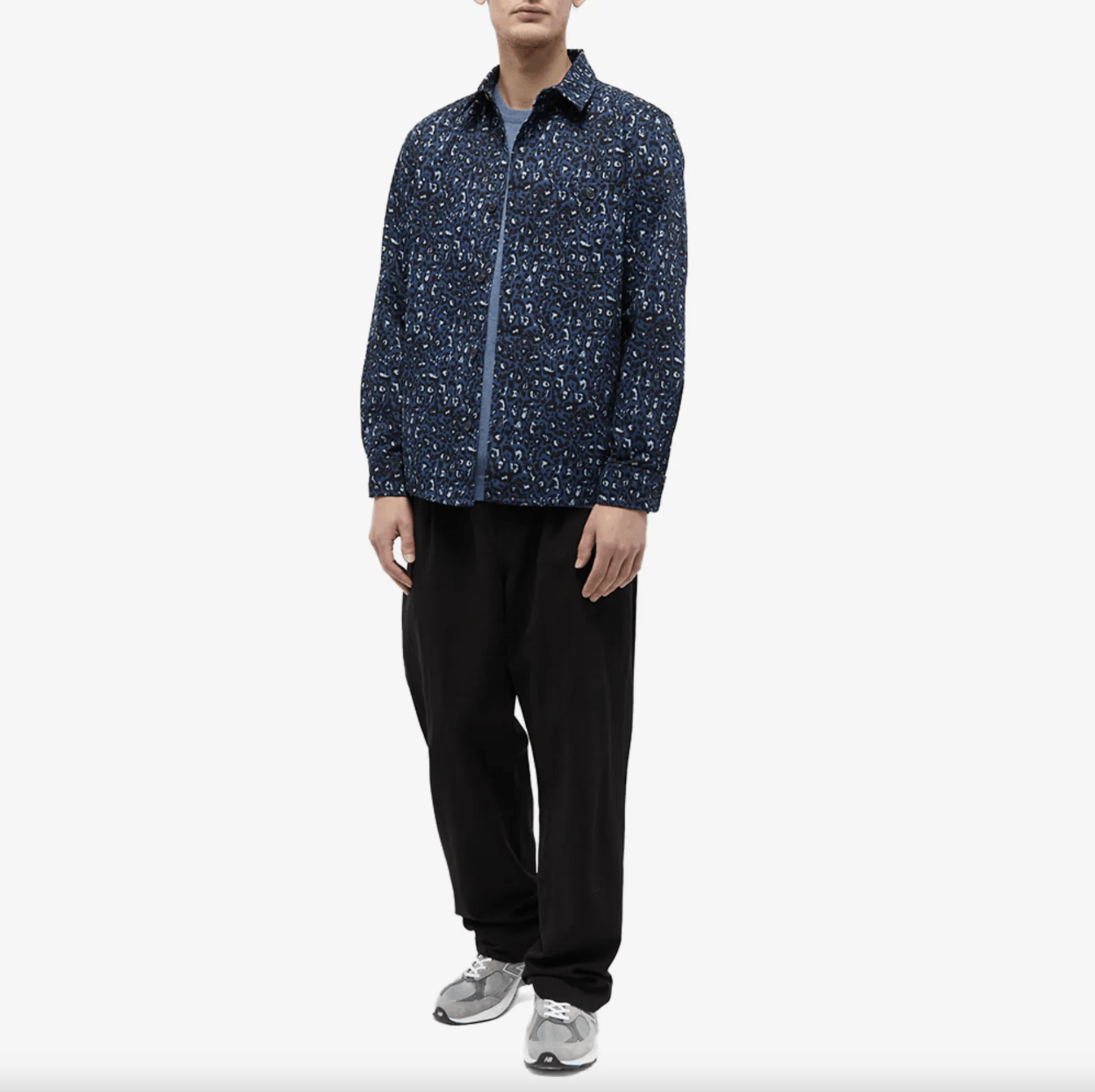 A.P.C. A.P.C. Leopard Print Shirt Jacket / Size M Size US M / EU 48-50 / 2 - 8 Thumbnail