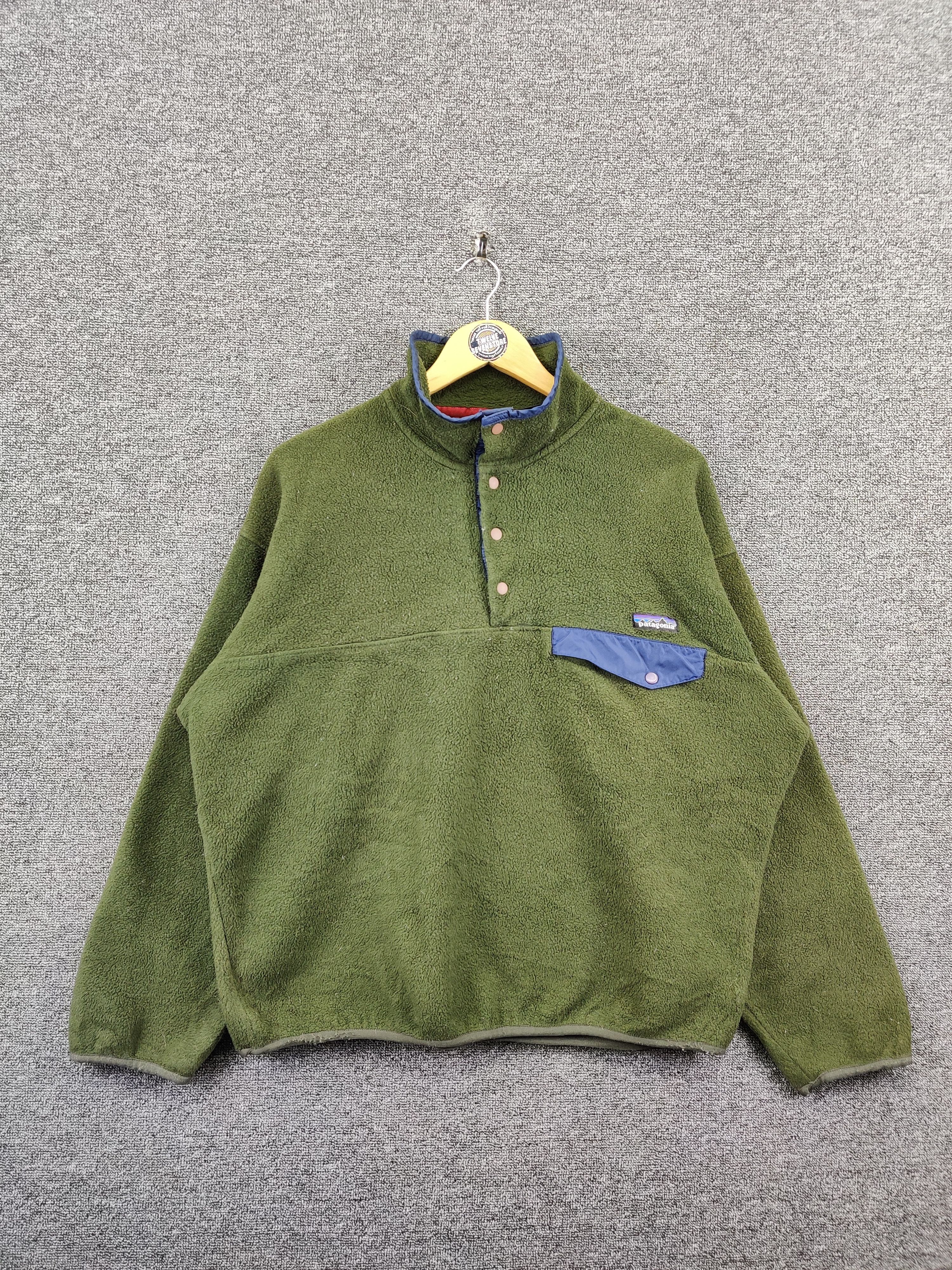 Vintage Patagonia Fleece Pullover Sweater Jacket