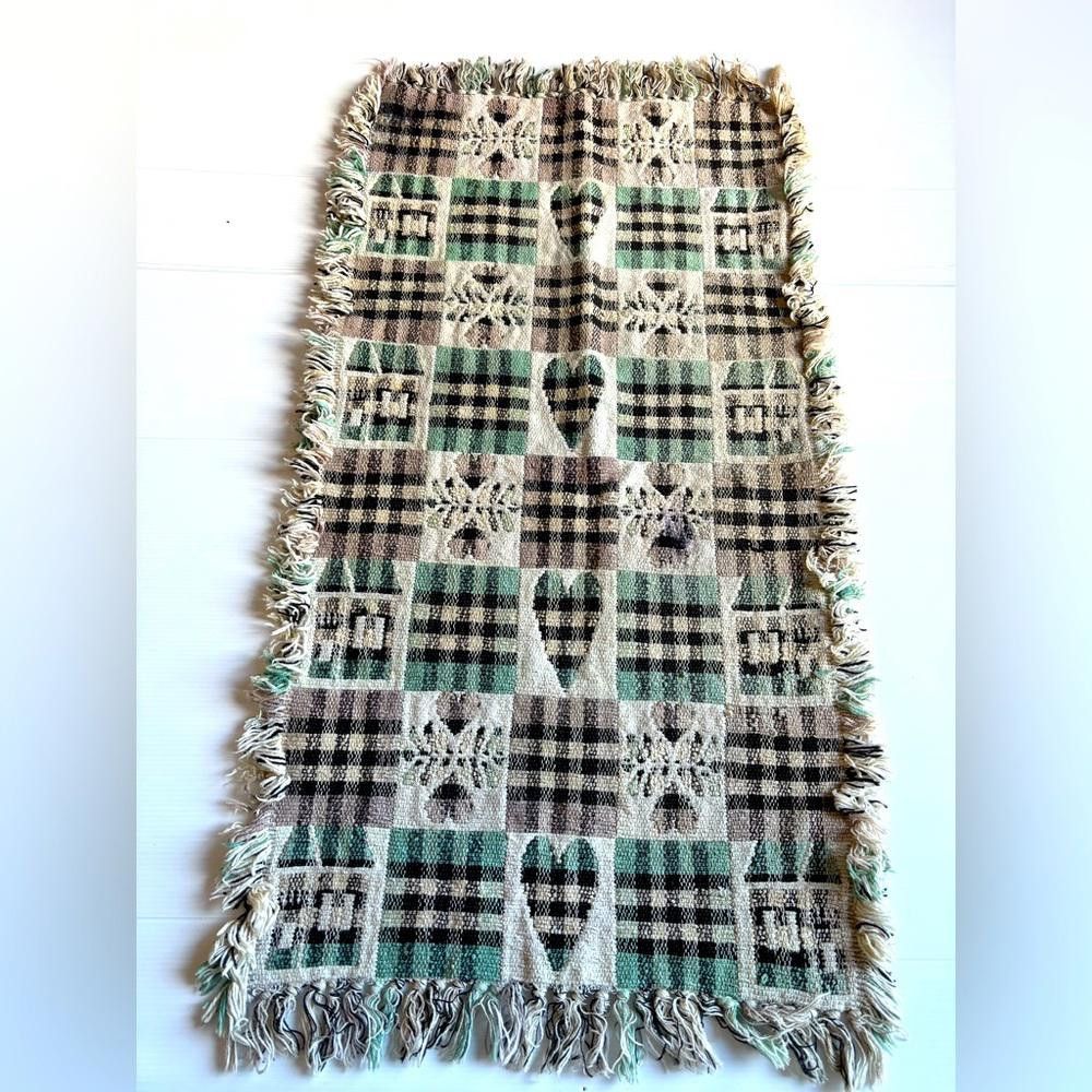Designer Vintage Woven Tapestry table runner Size ONE SIZE - 2 Thumbnail