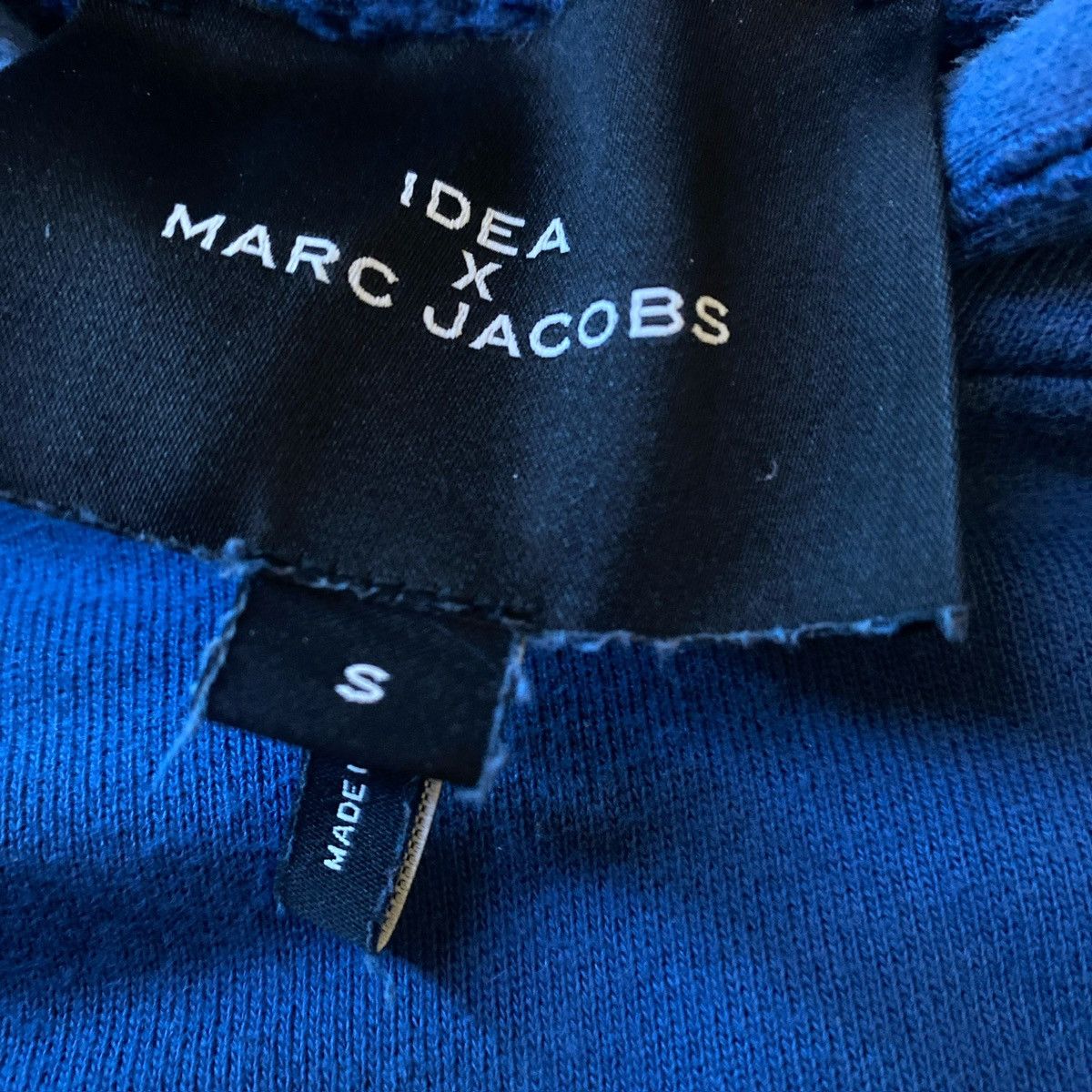 Marc Jacobs Rare* navy blue Marc Jacobs Scratch & Win hoodie Size US S / EU 44-46 / 1 - 2 Thumbnail