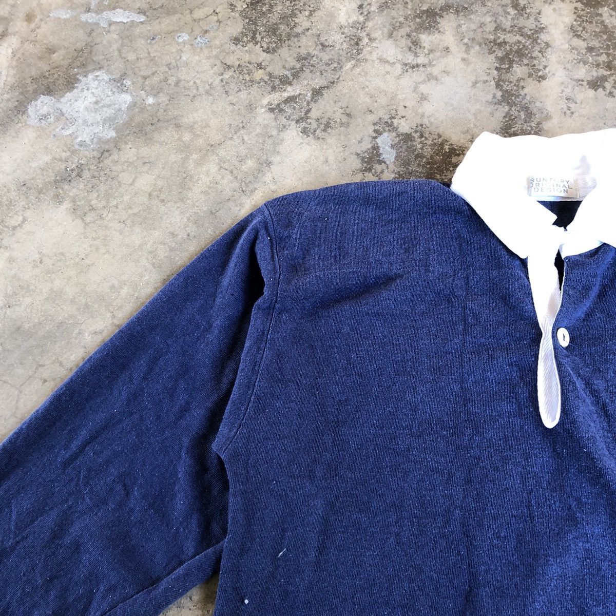 Japanese Brand × Vintage 🔥Rare🔥Suntory Boss Coffee Embroidered Logo Polo Rugby Shirts Size US M / EU 48-50 / 2 - 8 Thumbnail