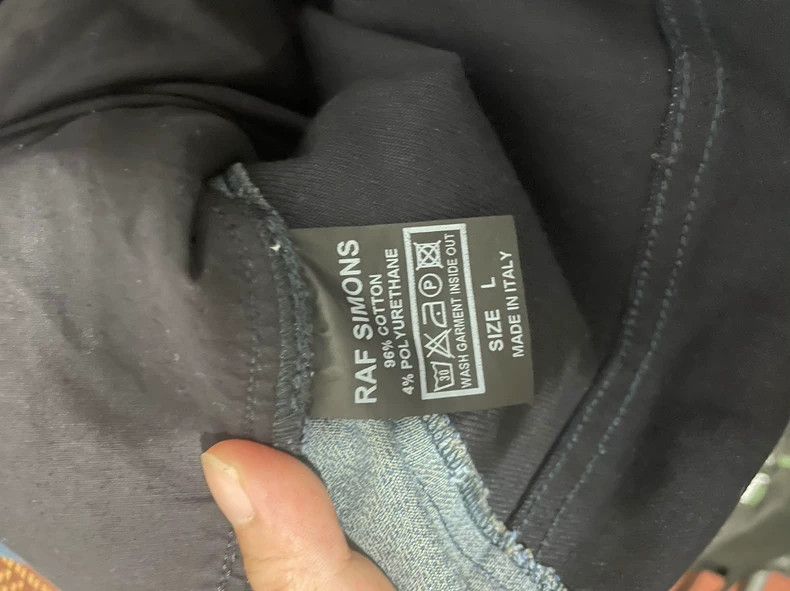 Raf Simons Raf simons size l Spring and summer men's contrast colou Size US 29 - 6 Thumbnail