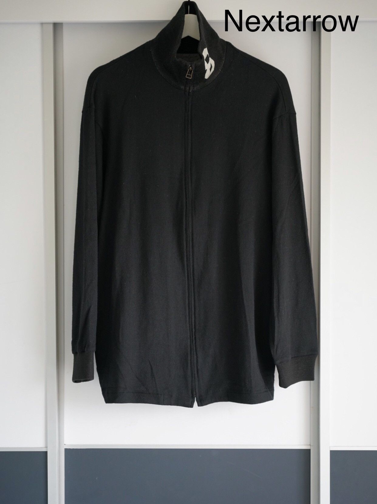 Yohji Yamamoto Yohji Yamamoto 87aw Digital "8" Zip Jacket 2412-Nextarrow Size US M / EU 48-50 / 2 - 1 Thumbnail