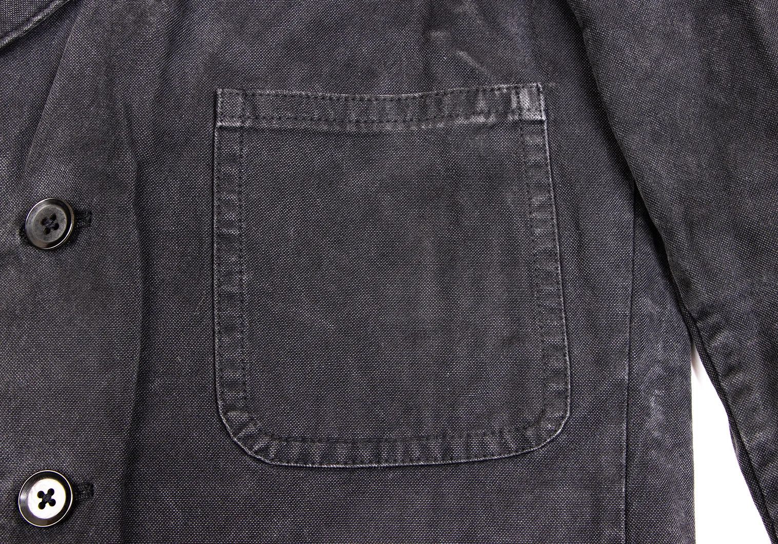 Yohji Yamamoto Yohji Yamamoto Cotton Canvas Jacket Charcoal Size US M / EU 48-50 / 2 - 6 Thumbnail