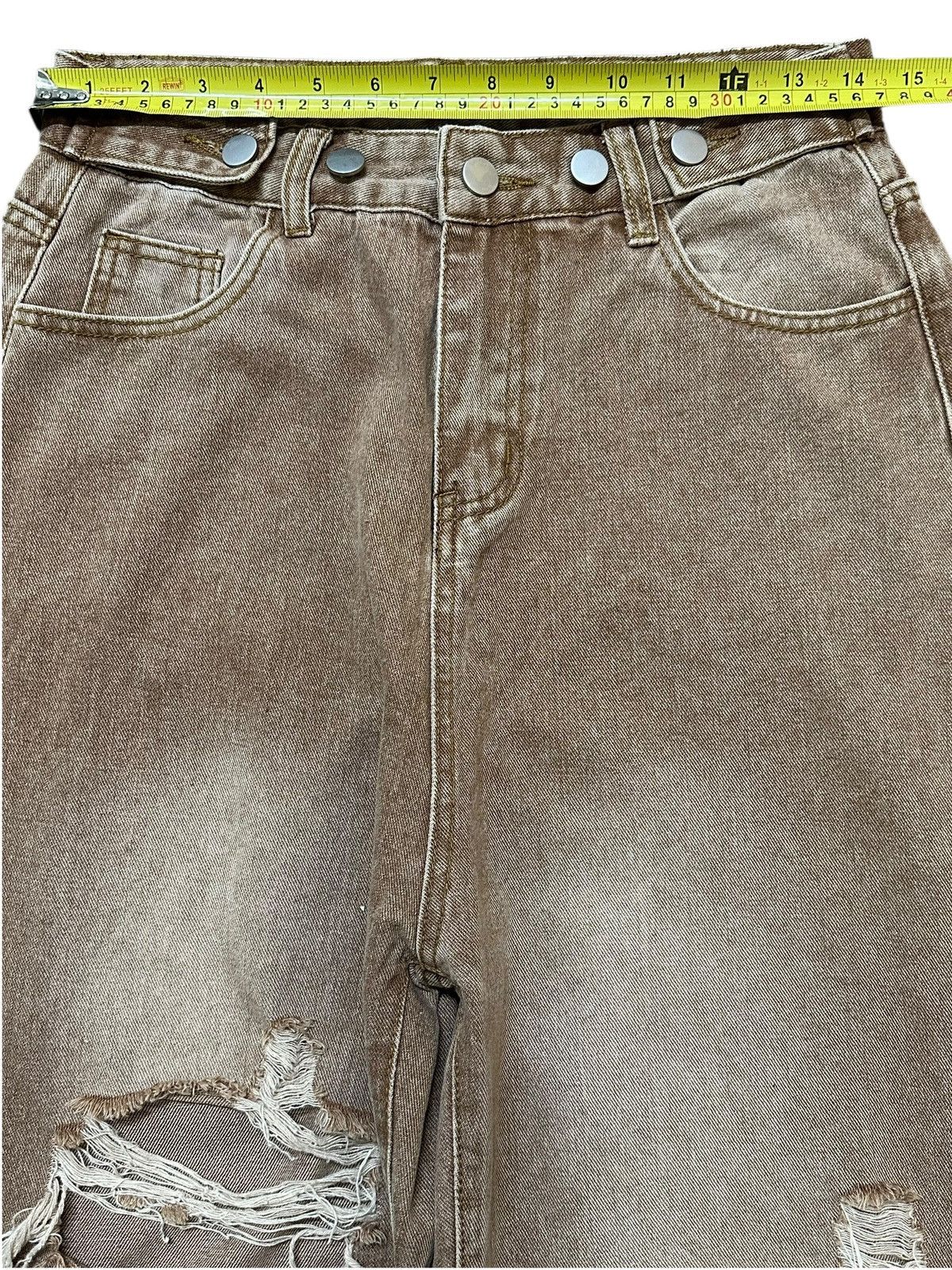 Japanese Brand Vintage Japanese Brand Faded Wash Distressed Baggy Jeans Size US 28 / EU 44 - 11 Thumbnail