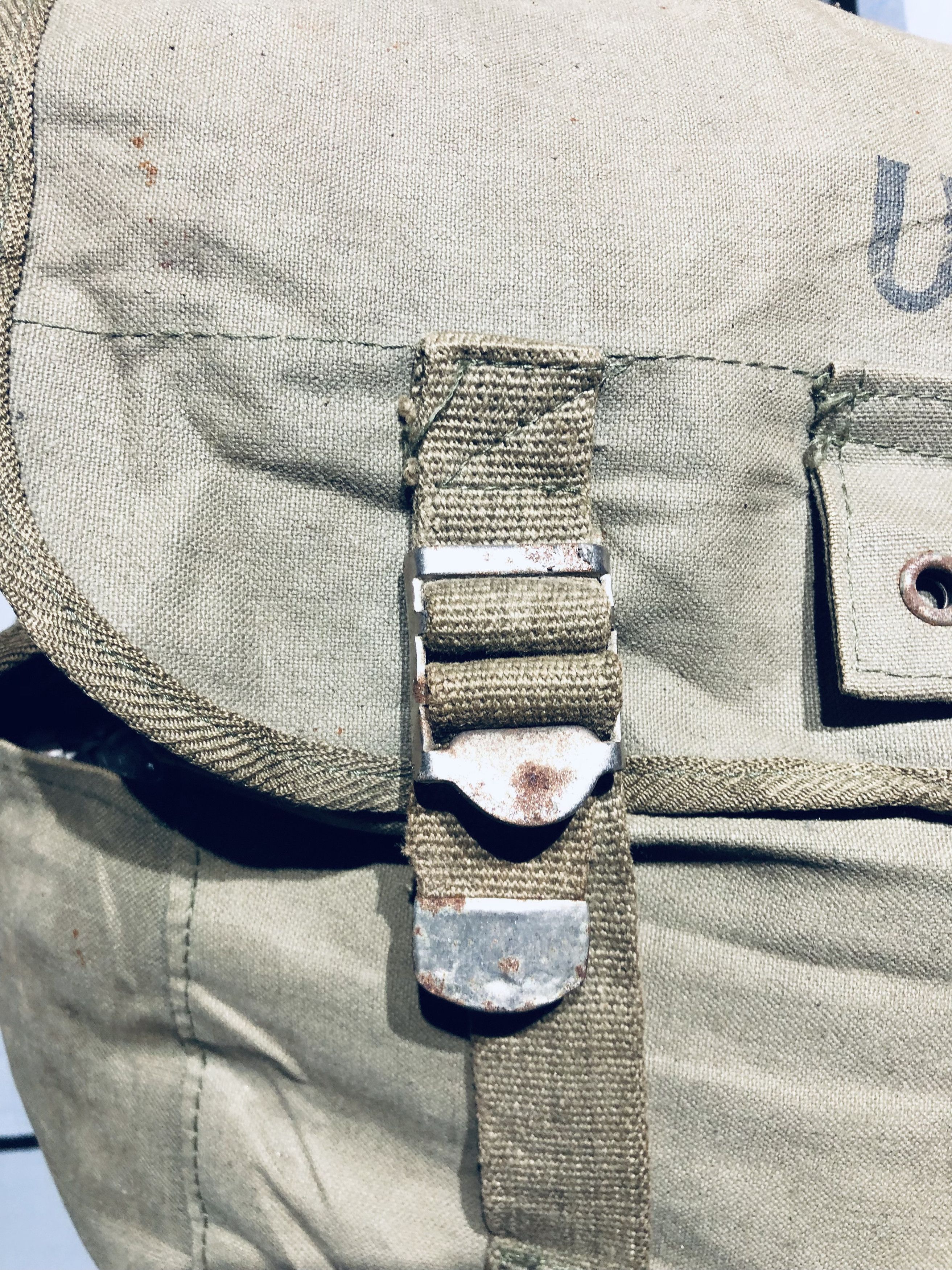 Other Vintage U.S Army Canvas Style Messenger/ Crossbody Bag Size ONE SIZE - 7 Thumbnail