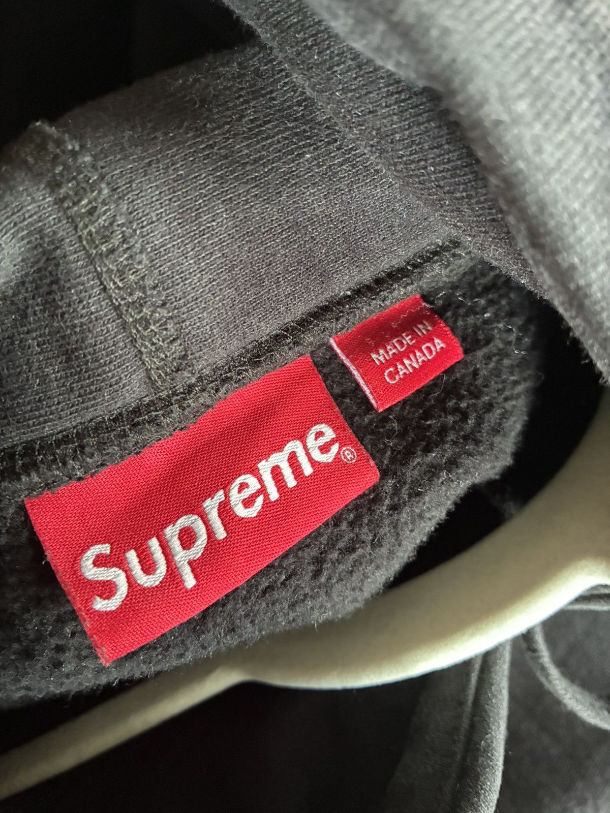 Supreme F/w17 Supreme Compact Logo Hooded Size US M / EU 48-50 / 2 - 6 Thumbnail