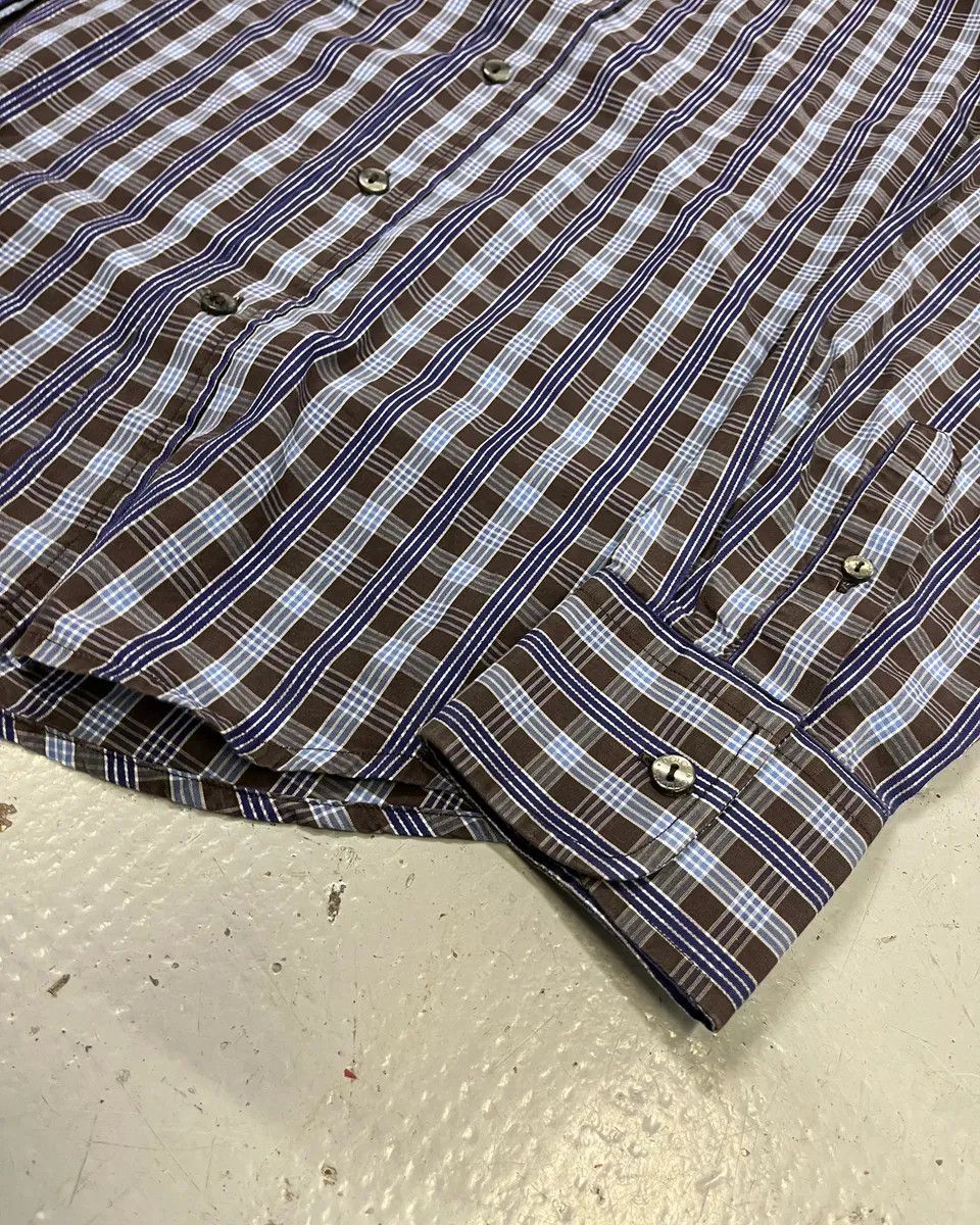Dolce & Gabbana AW2006 Dolce & Gabbana Navy Checkered Plaid Shirt Size US M / EU 48-50 / 2 - 6 Thumbnail