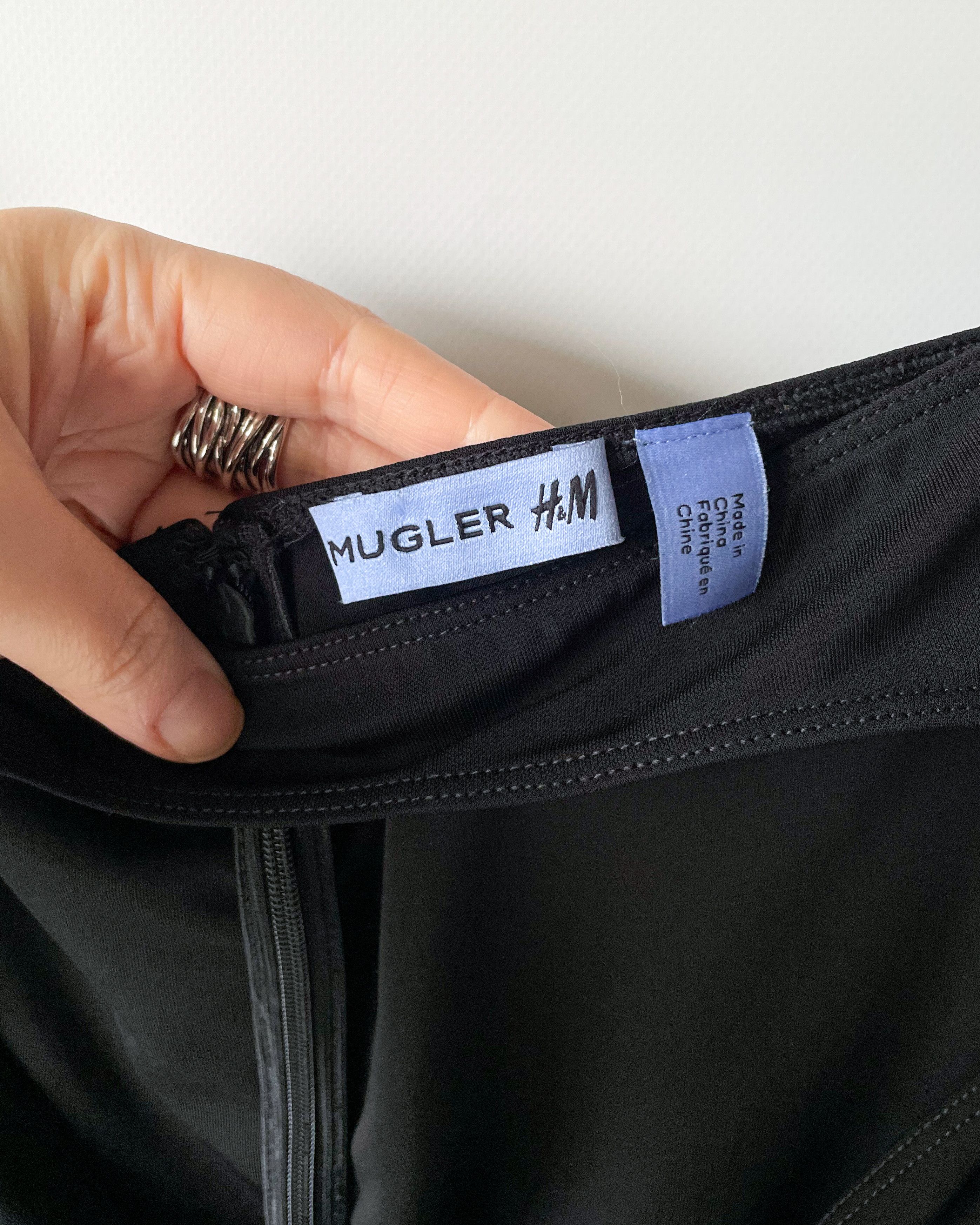 H&M × Mugler H&M x Mugler Women’s Off Shoulder Bodysuit Size XXL / US 16-18 / IT 52-54 - 7 Thumbnail