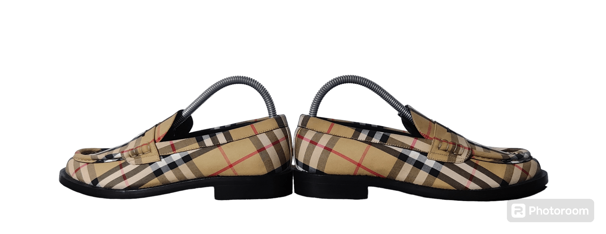 Burberry BURBERRY WOMEN'S BEDMONT CHECK LOAFERS Size US 9 / IT 39 - 10 Thumbnail