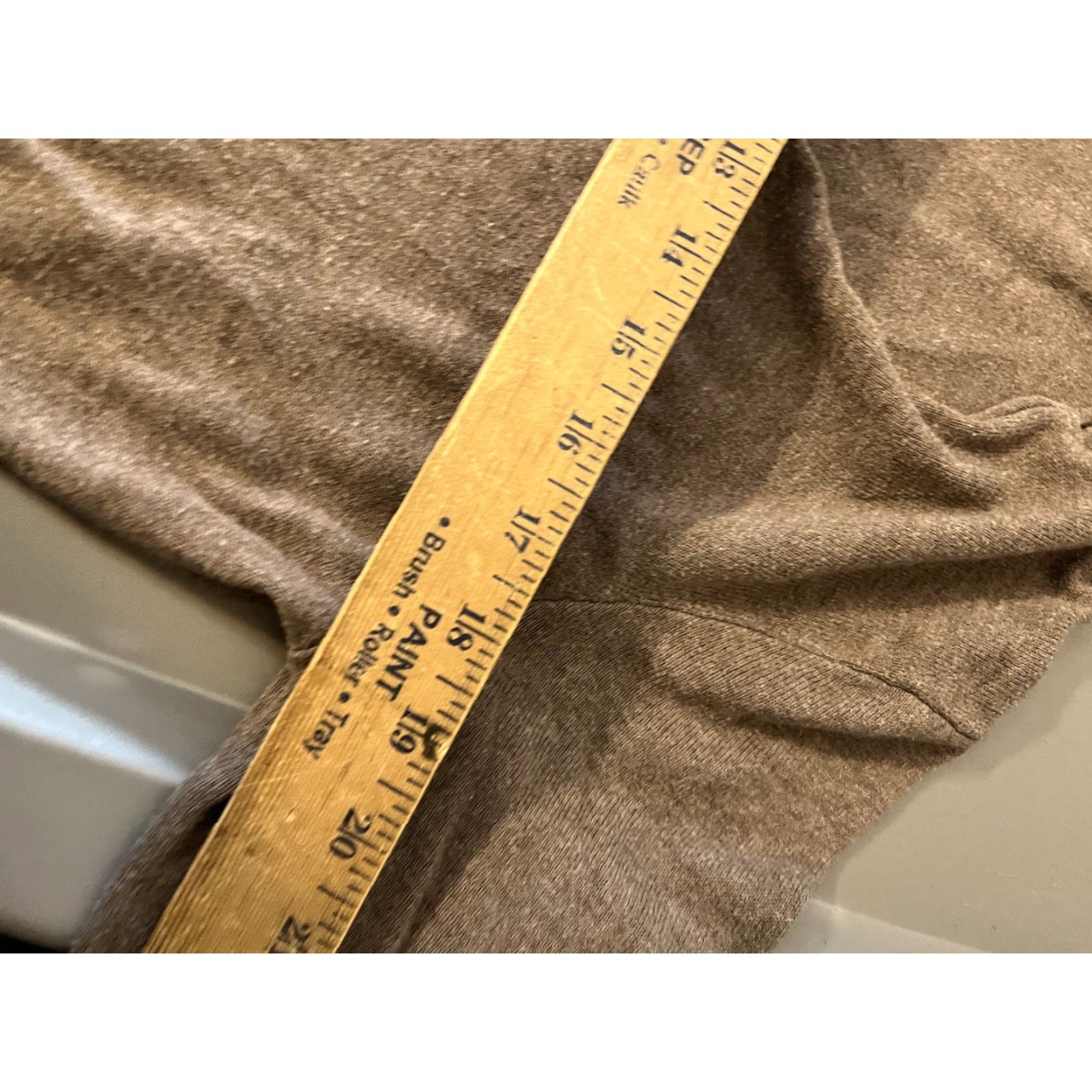 Gap Gap Hoodie Womens XL Brown Knit Pullover V-Neck Size XL / US 12-14 / IT 48-50 - 5 Thumbnail