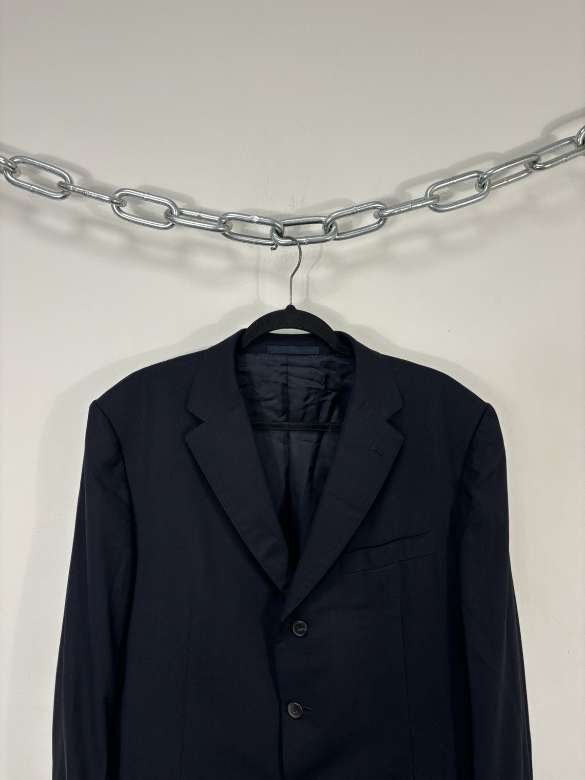 Ermenegildo Zegna Ermenegildo Zegna High Performance Men’s Navy Wool Silk Suit Size 44R - 7 Thumbnail