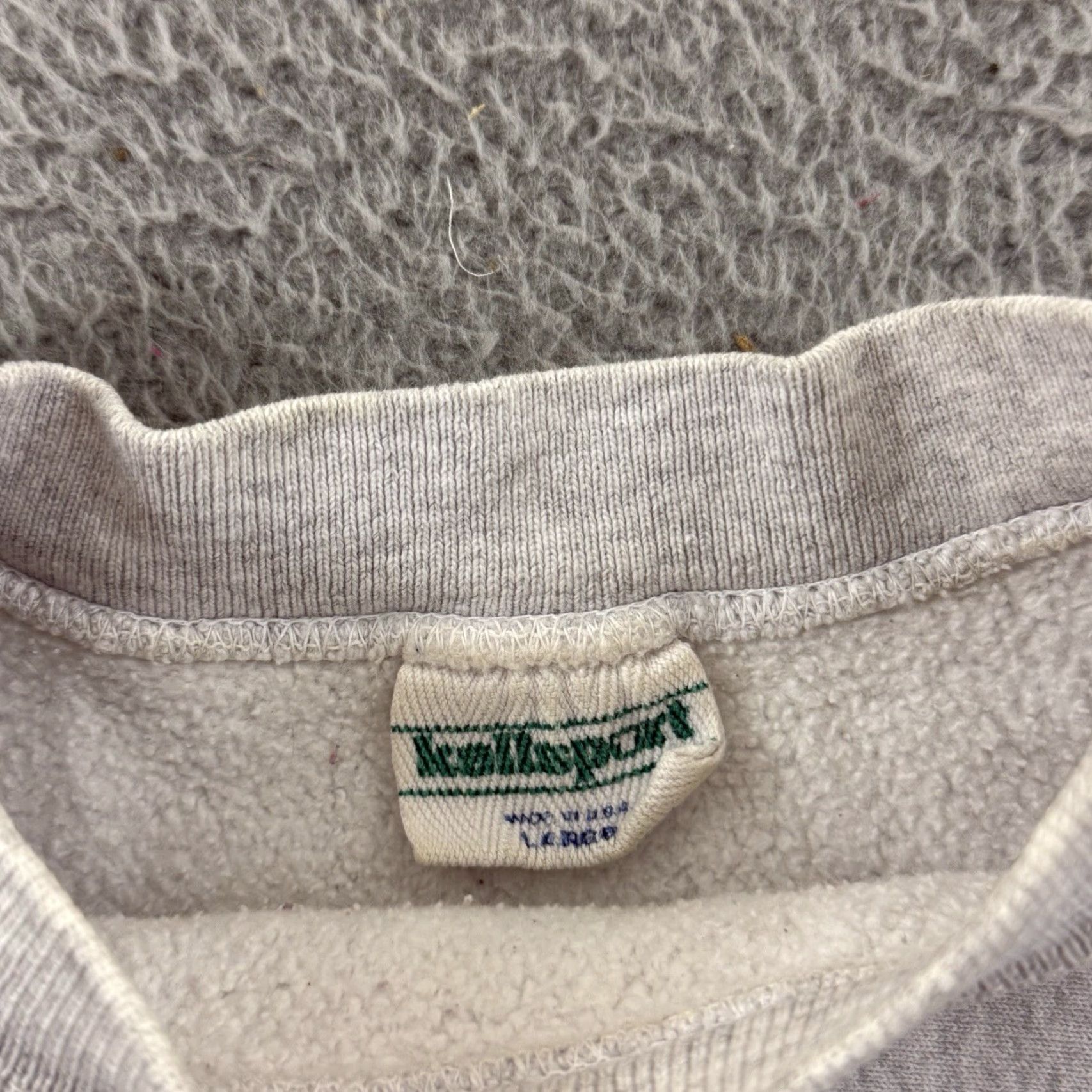 Vintage VINTAGE Williams College Sweatshirt Men’s Large Gray 90s Reverse Weave Pullover Regular Fit Cotton Kellsport Logo Crew Neck Size US L / EU 52-54 / 3 - 7 Thumbnail