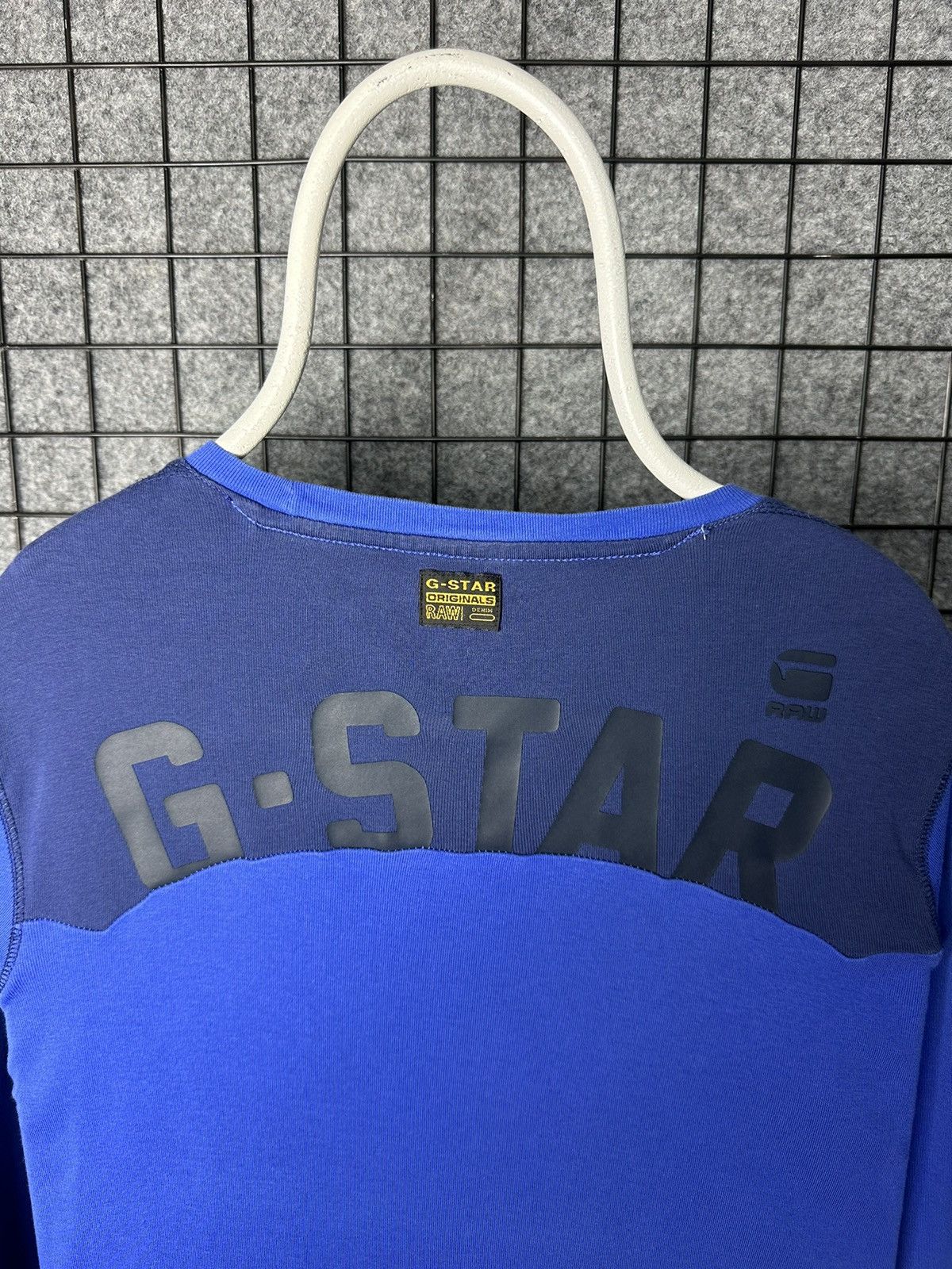G-Star G-Star Raw Streetwear Back Logo Long Sleeve T Shirt Size M Size US M / EU 48-50 / 2 - 2 Thumbnail