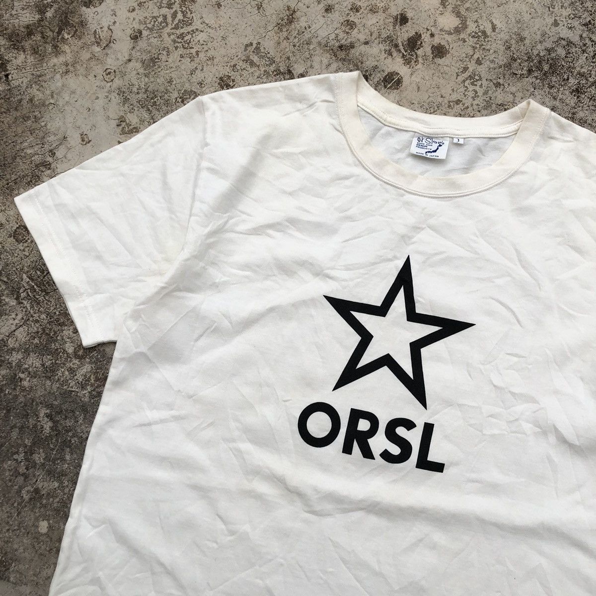 Japanese Brand × Orslow ORSLOW Star Big Logo T-Shirt Size US S / EU 44-46 / 1 - 3 Thumbnail