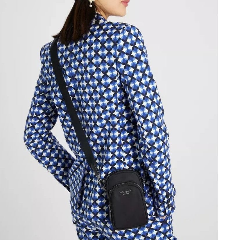 Kate Spade Kate Spade North South Recycled Nylon Phone Crossbody Bag Size ONE SIZE - 12 Thumbnail