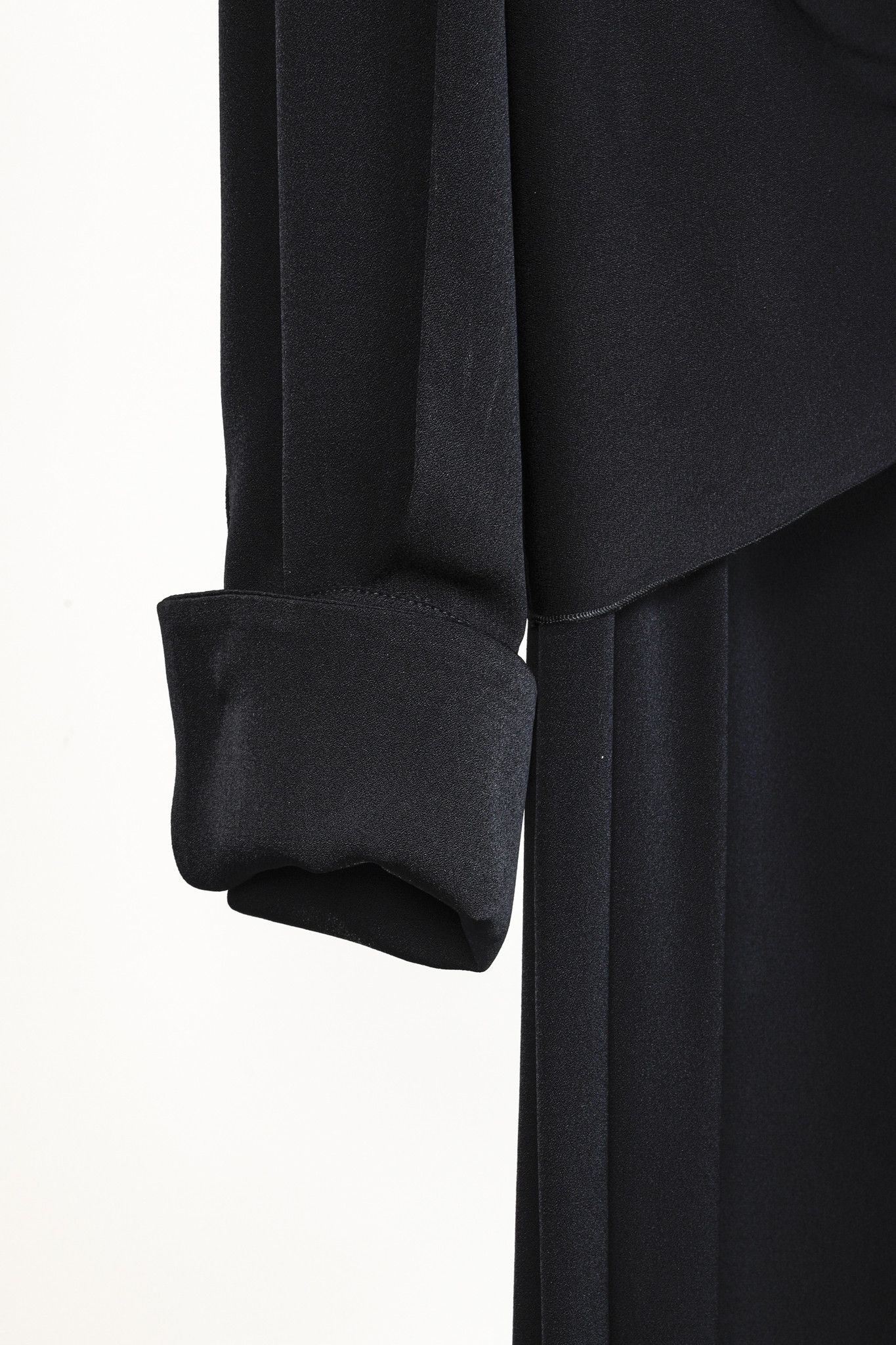Stella McCartney Stella McCartney Cady One-Shoulder Draped-Peplum Midi Dress Size XS / US 0-2 / IT 36-38 - 6 Thumbnail