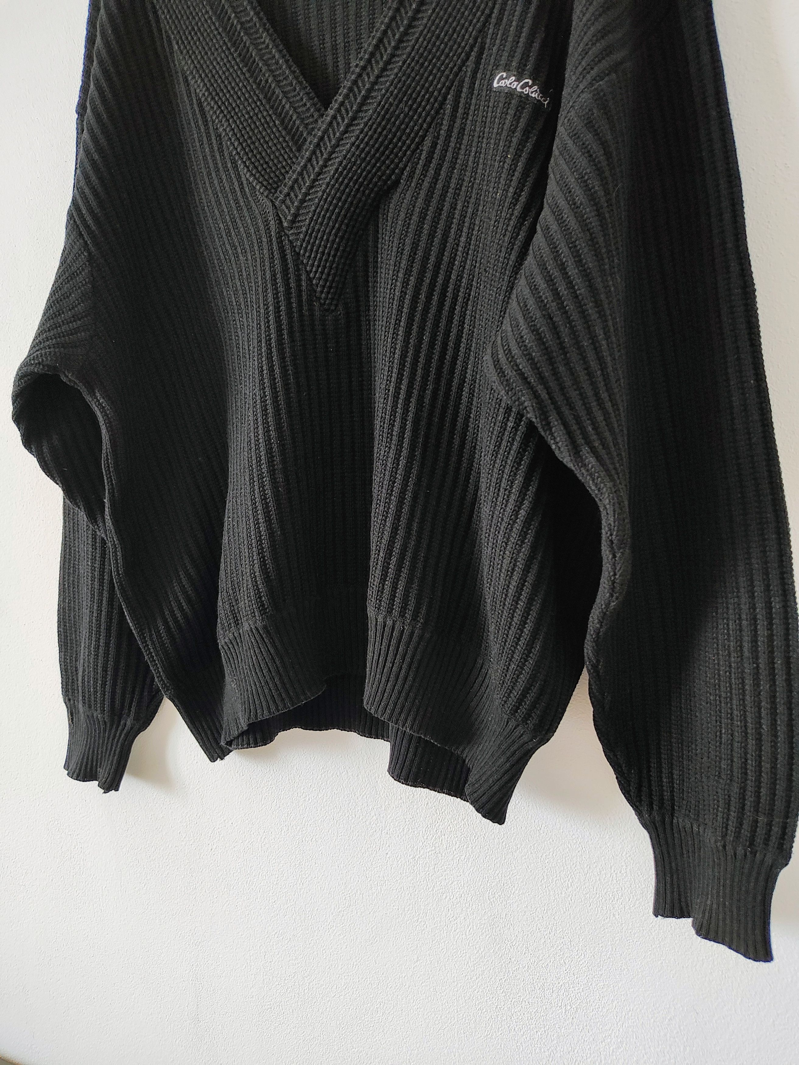 Carlo Colucci VINTAGE WOOL JUMPER Size US L / EU 52-54 / 3 - 4 Thumbnail