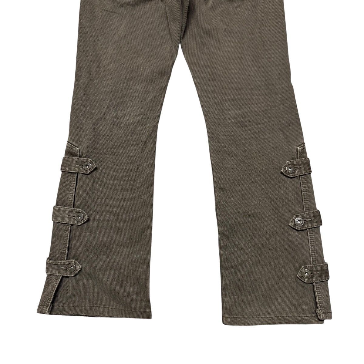 Japanese Brand Morgan Homme Brown Denim Flare Pants Size US 29 - 13 Thumbnail