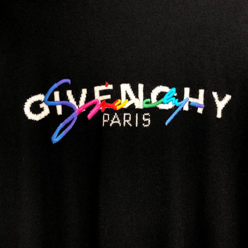 Givenchy Givenchy Colorful Embroidered Knit Top Size US M / EU 48-50 / 2 - 7 Thumbnail
