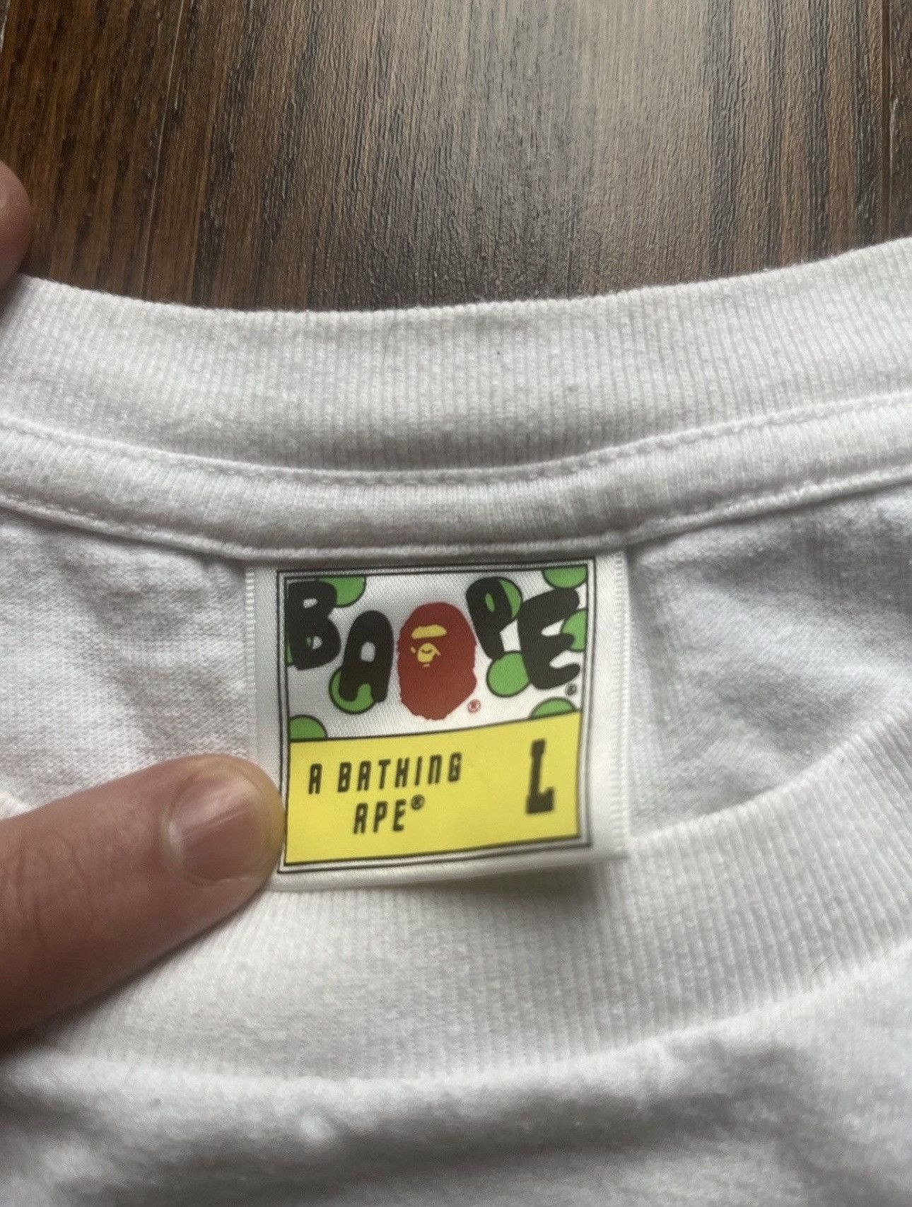 Bape Colour Camo Big Ape Head Tee Size US L / EU 52-54 / 3 - 4 Thumbnail