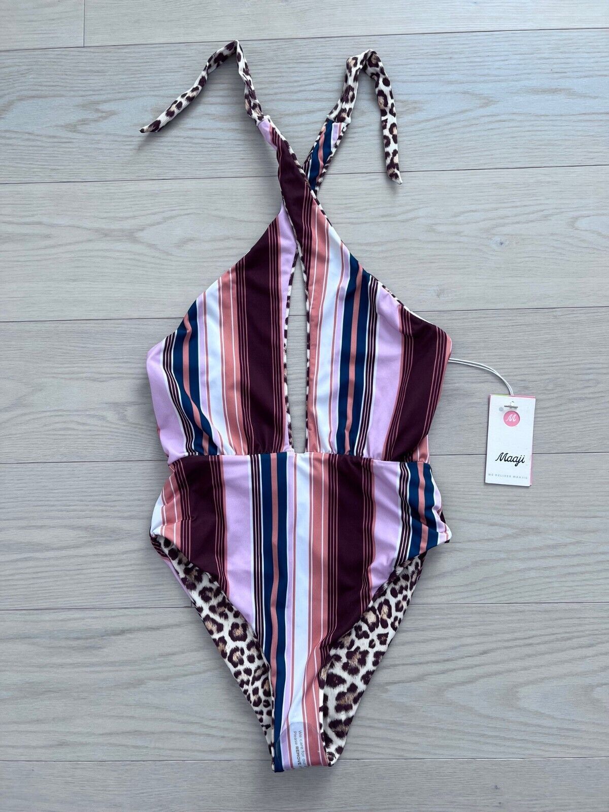 Other Maaji Nunik Plunge Reversible One Piece - Cheetah ( M ) Size 30" / US 8 / IT 44 - 8 Thumbnail