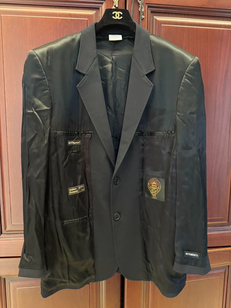 Vetements Vetements Patchwork Suit XS Size US XS / EU 42 / 0 - 1 Thumbnail