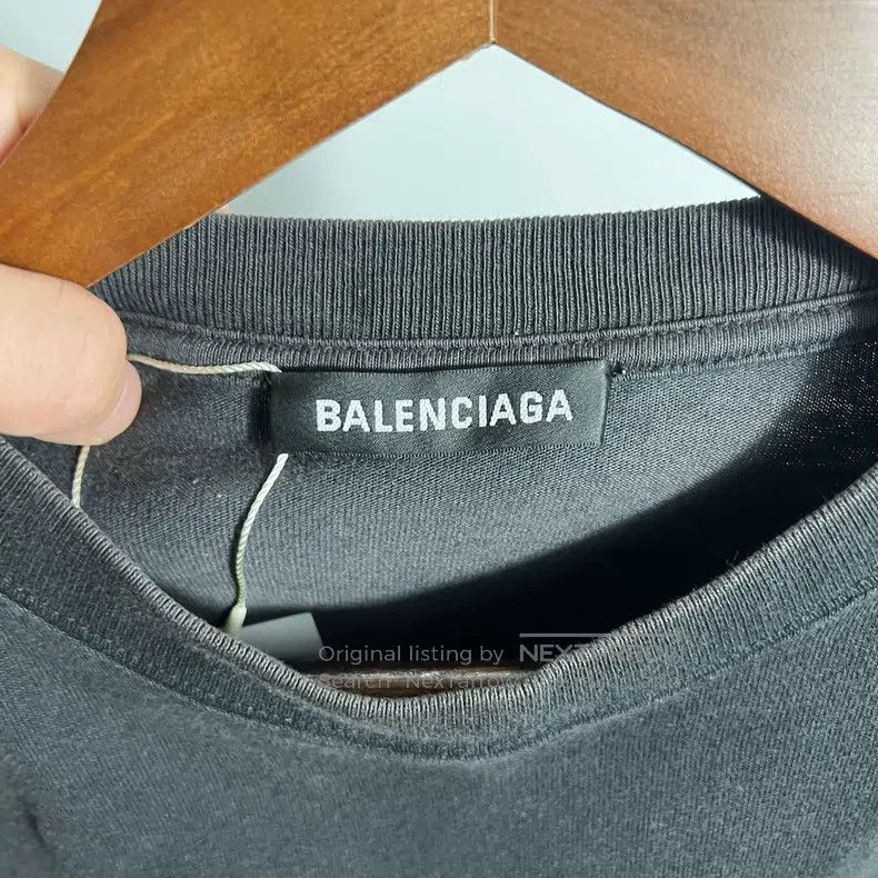 Balenciaga Balenciaga Printed Short Sleeve Size US XS / EU 42 / 0 - 3 Thumbnail