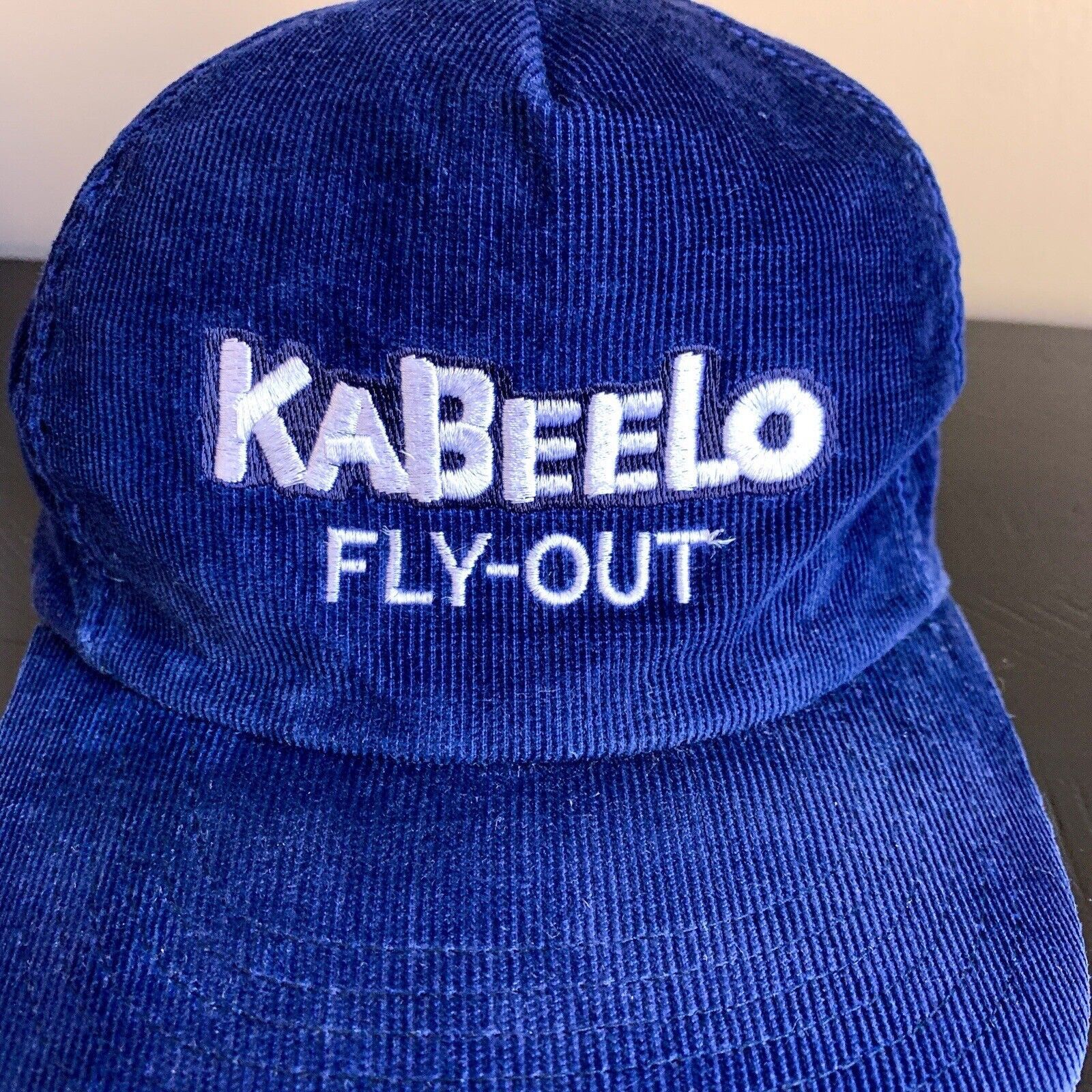 Other Vintage Kabeelo Lodge Fly-Out Fishing Corduroy Snapback Hat Size ONE SIZE - 2 Thumbnail
