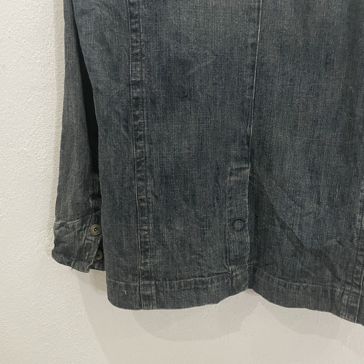 Japanese Brand Vintage Burning Violet Denim Jacket Size US L / EU 52-54 / 3 - 9 Thumbnail