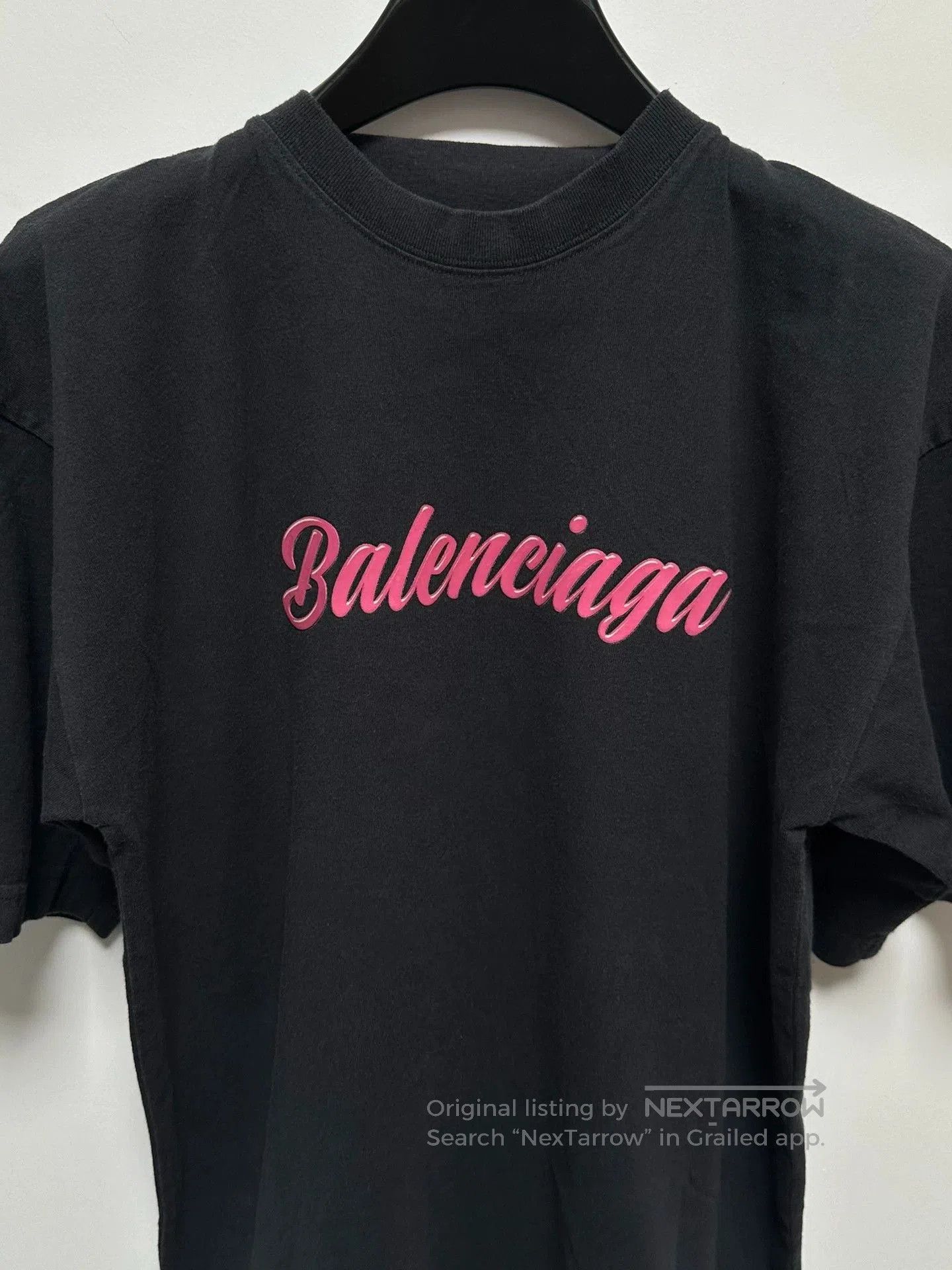 Balenciaga Balenciaga Jelly Logo Splicing Short Sleeve. Size US S / EU 44-46 / 1 - 2 Thumbnail