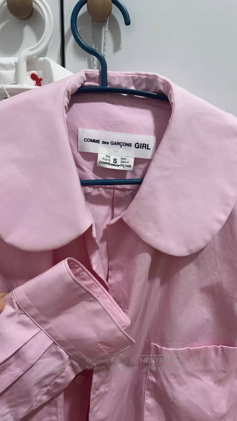 Comme des Garcons Comme Des Garcons Pink large round-neck shirt Size S / US 4 / IT 40 - 3 Thumbnail
